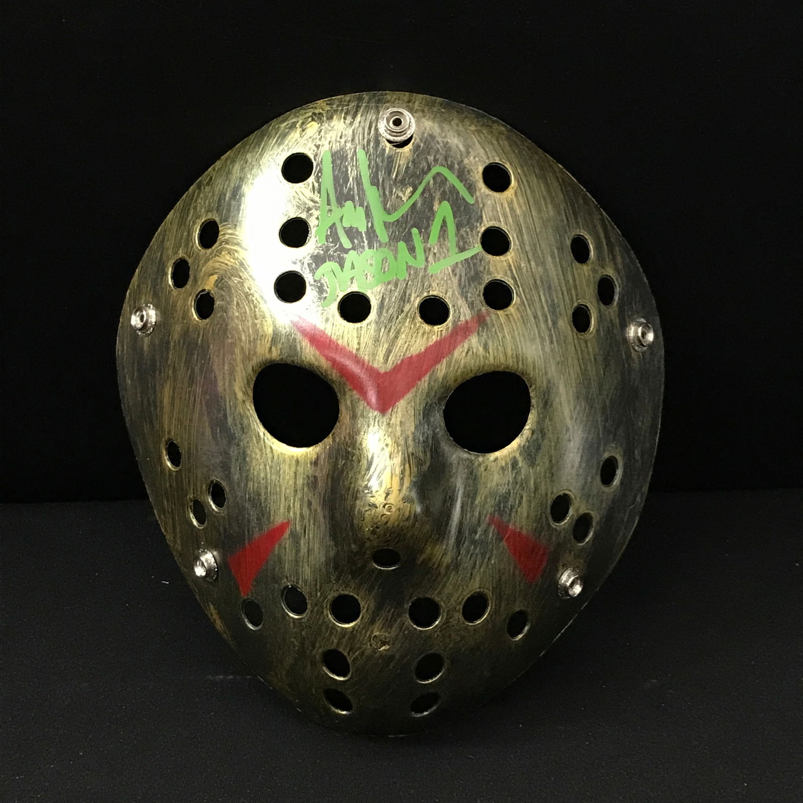 ARI LEHMAN SIGNED JASON MASK JSA COA (1 of 2)