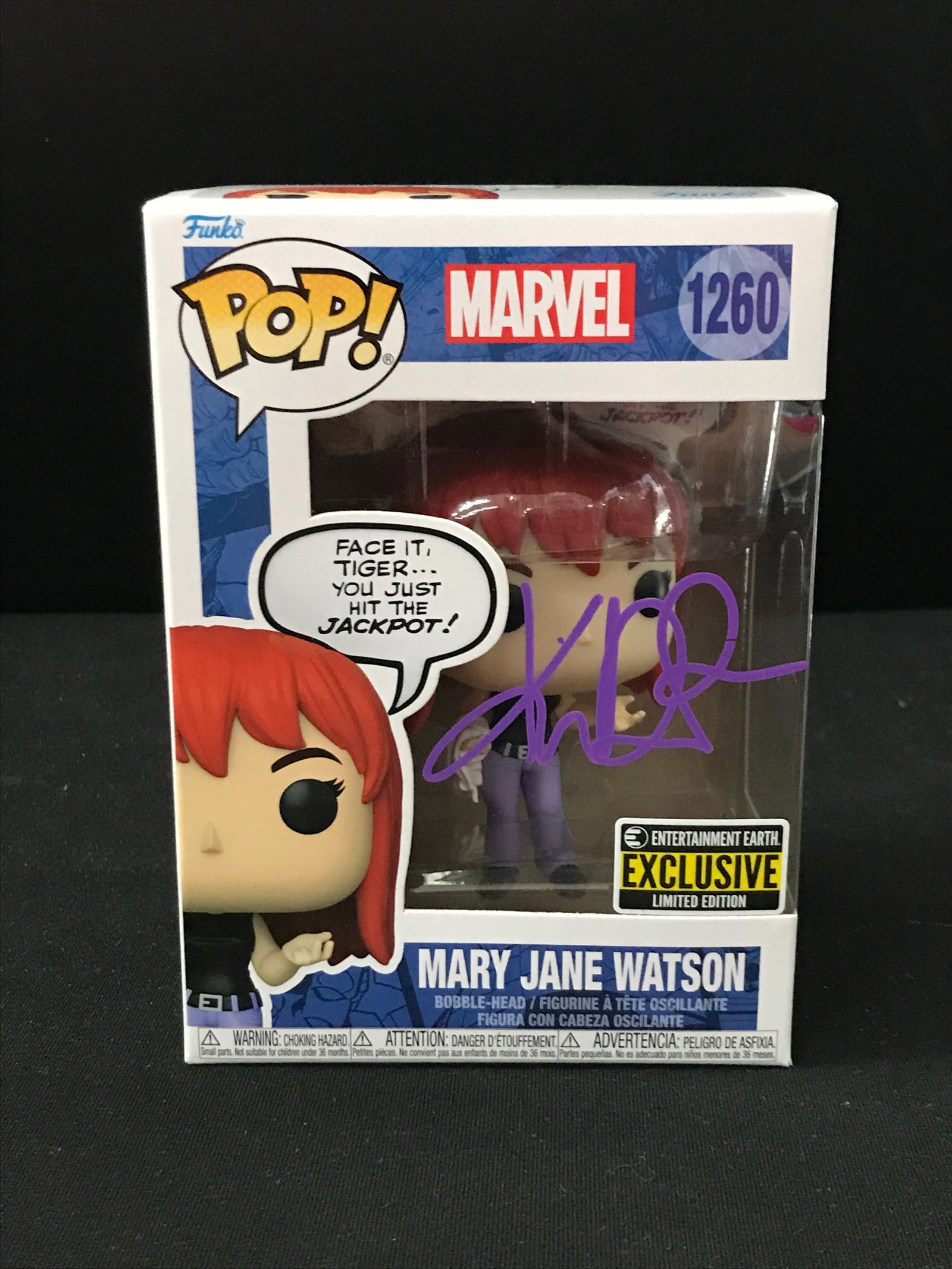 KIRSTIN DUNST SIGNED MAY JANE WATSON FUNKO POP (KB COA): Prices are in Canadian dollars