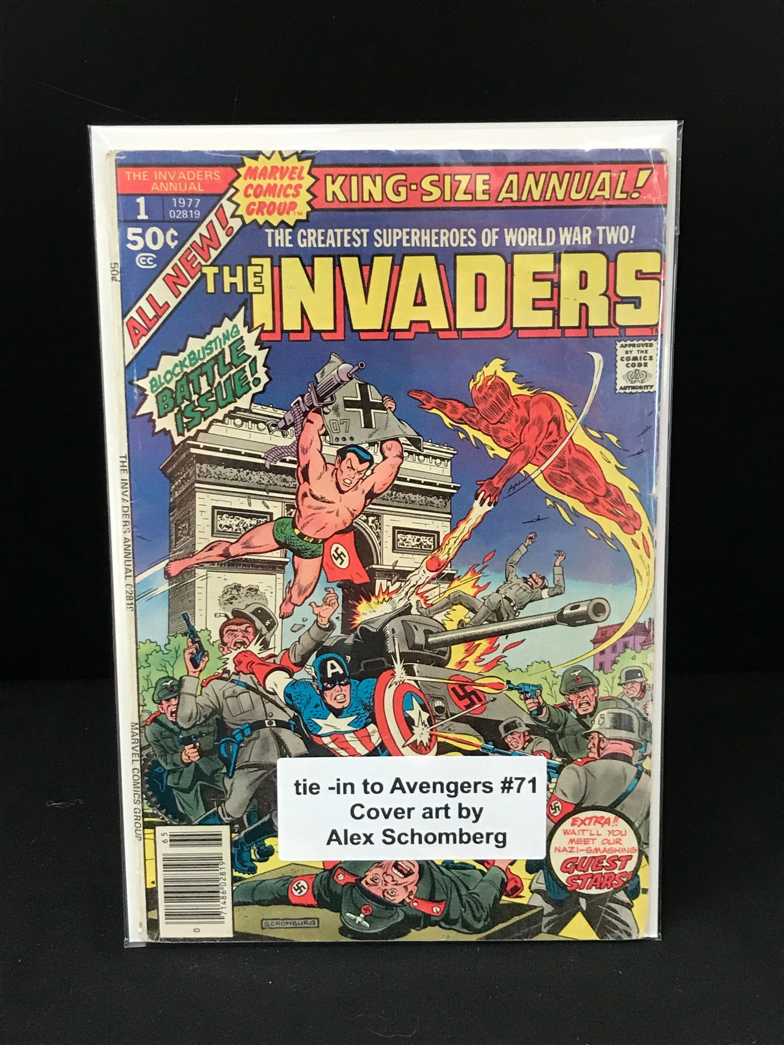 MARVEL COMICS NO.71 THE INVADERS: Prices are in Canadian dollars