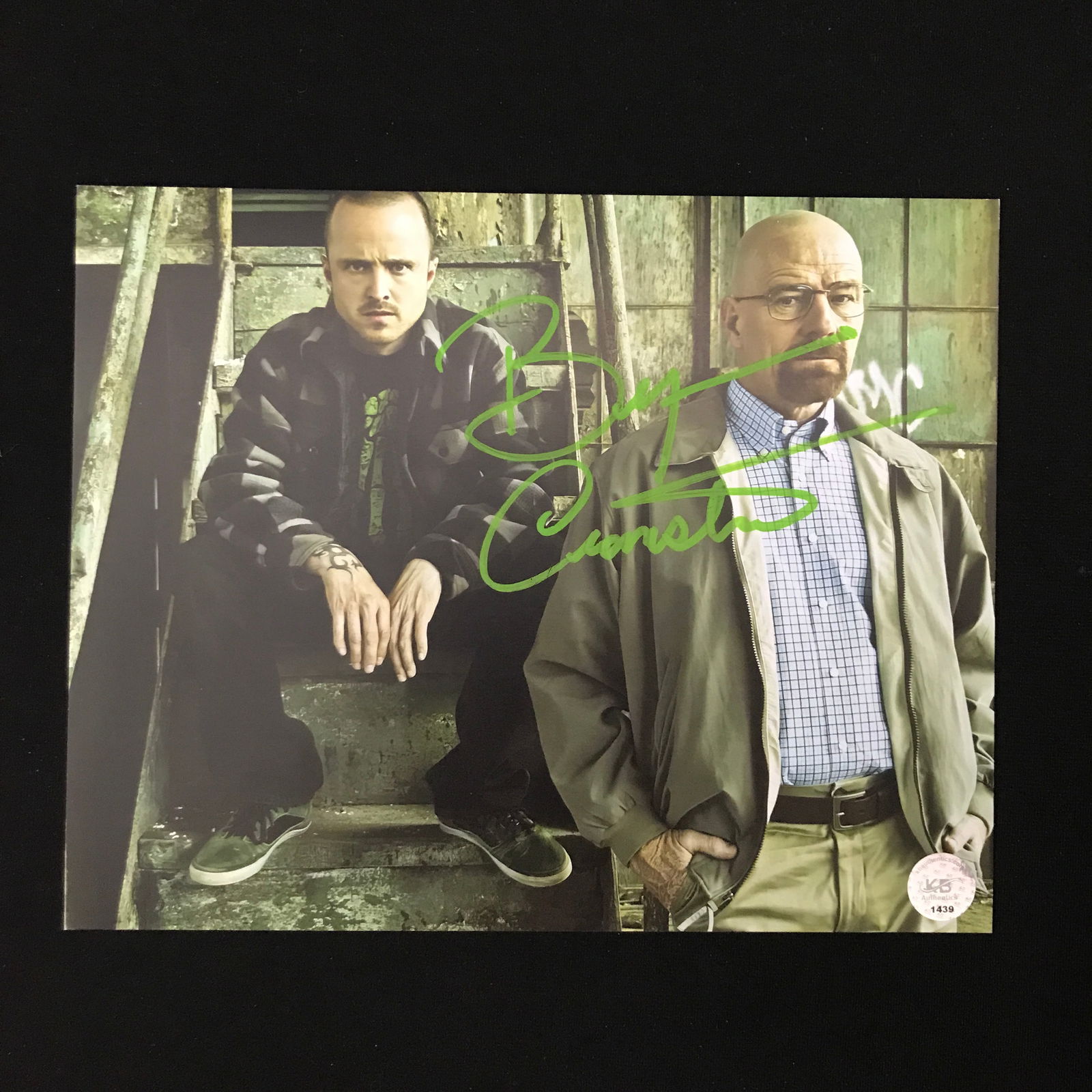 BRYAN CRANSTON SIGNED BREAKING BAD 8X10 - KB COA (1 of 1)