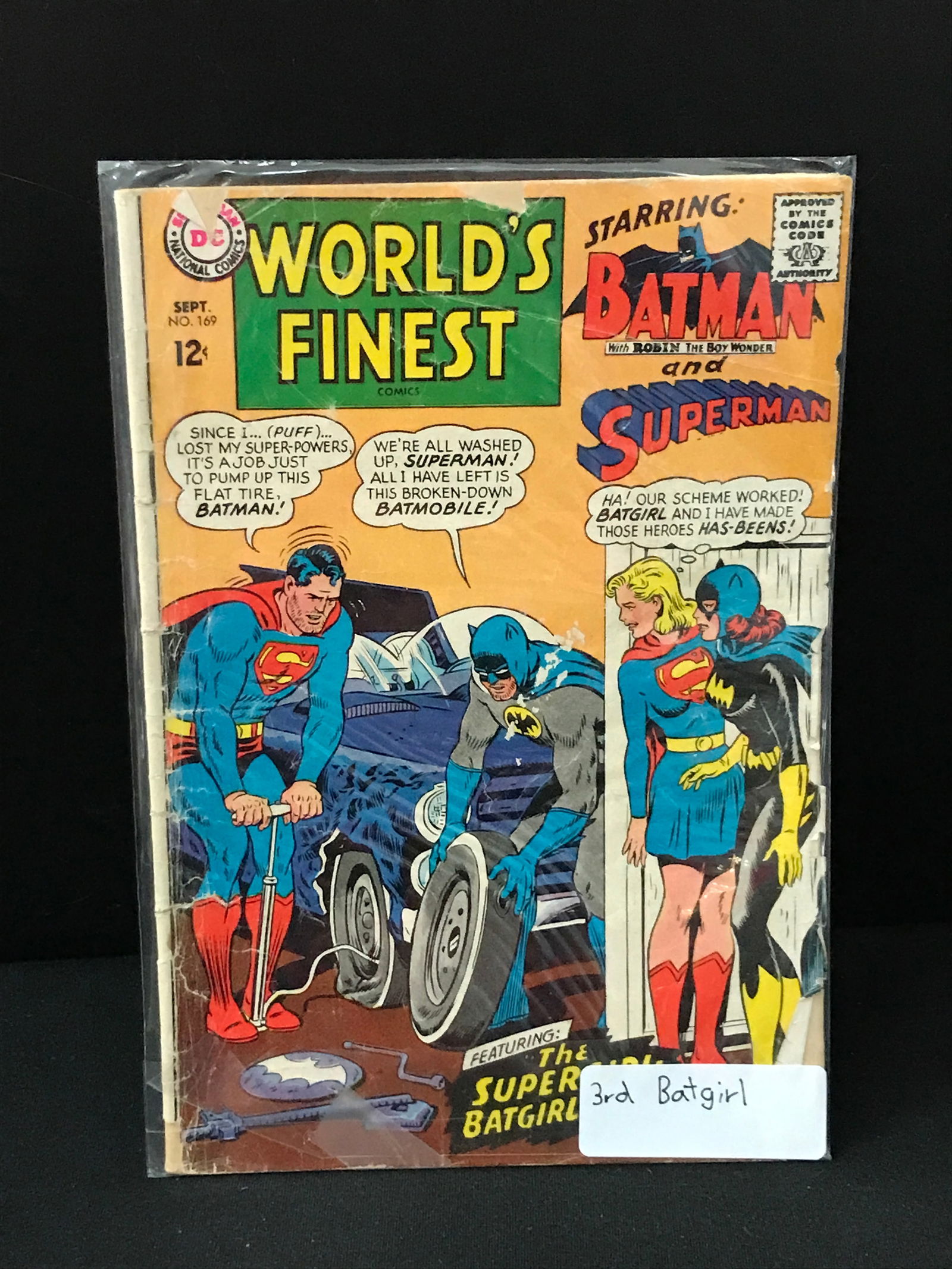 WORLDS FINEST COMICS #169 - DC COMICS (1 of 1)