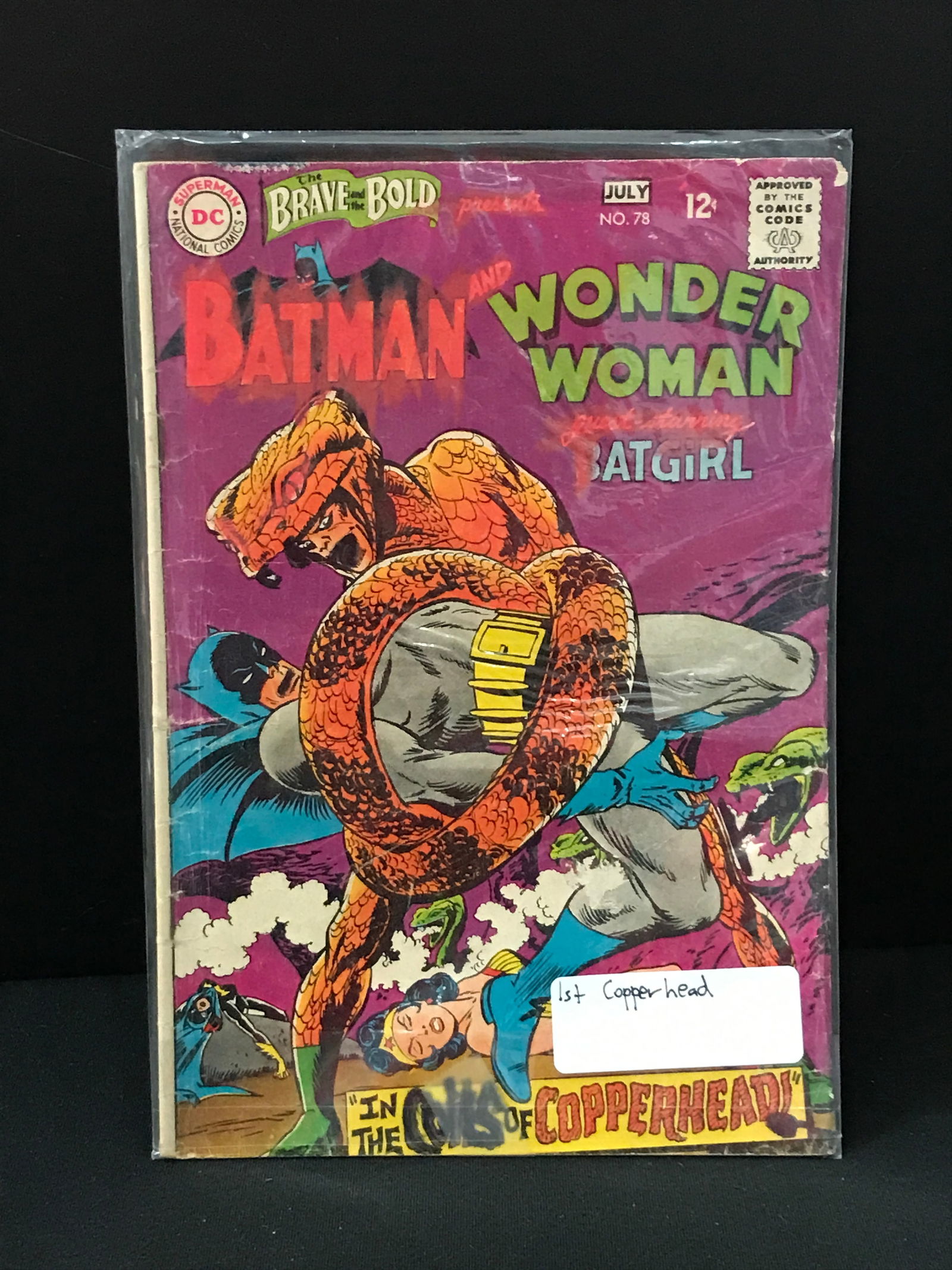 BRAVE AND THE BOLD #78 - DC COMICS (1 of 1)
