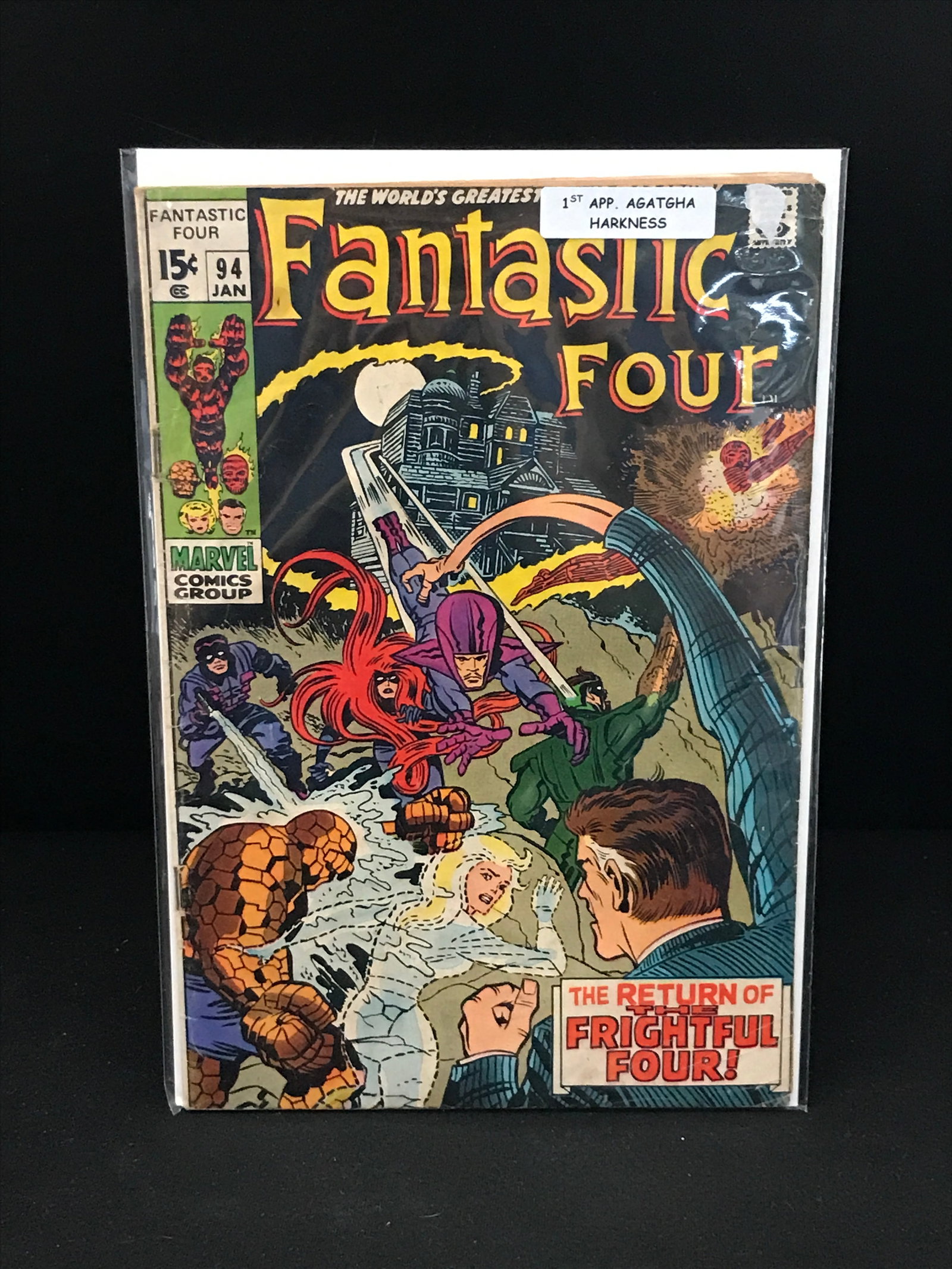 MARVEL COMICS NO.94 FANTASTIC FOUR: Prices are in Canadian dollars