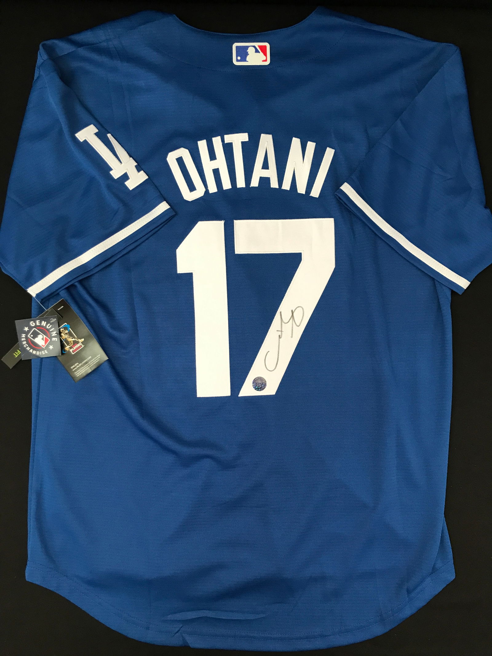 SHOHEI OHTANI SIGNED LOS ANGELES DODGERS JERSEY - KB COA (1 of 3)