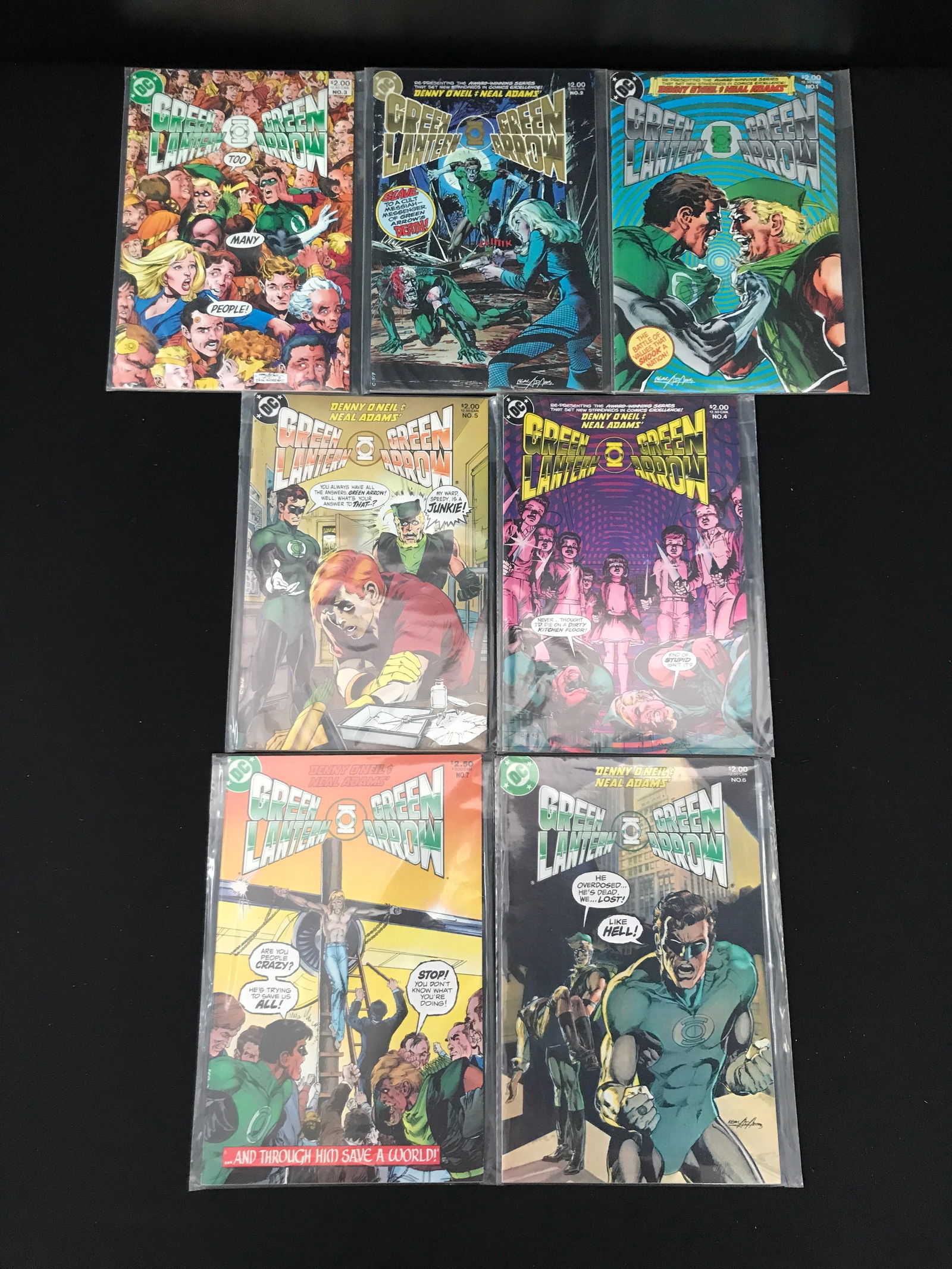 LOT OF 7 GREEN LANTERN COMICS - DC COMICS (1 of 1)