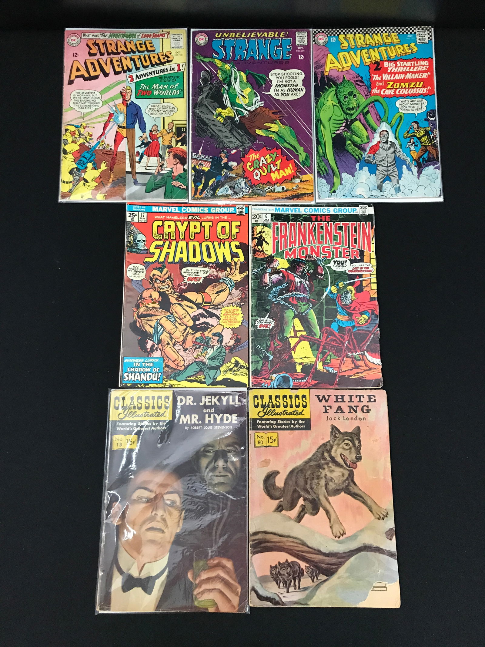 LOT OF 7 COMICS VARIOUS TITLES (1 of 1)