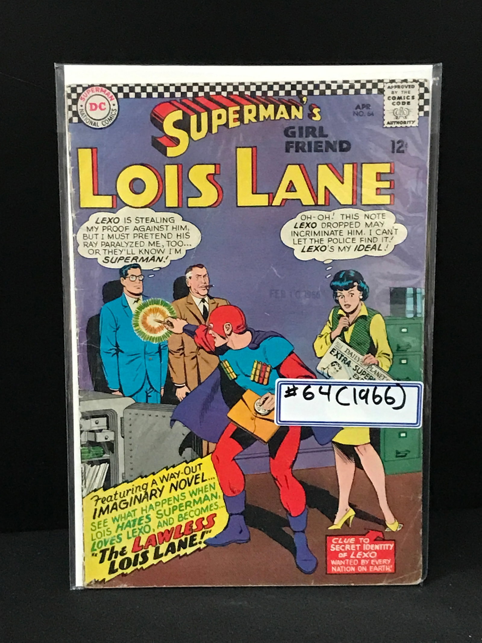 DC COMICS NO.64 SUPERMANS GIRLFRIEND LOIS LANE: Prices are in Canadian dollars
