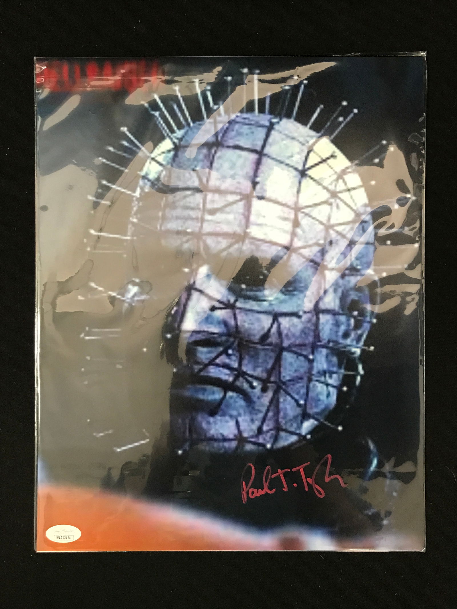 PAUL T TAYLOR SIGNED 8X10 PHOTO JSA COA (1 of 1)