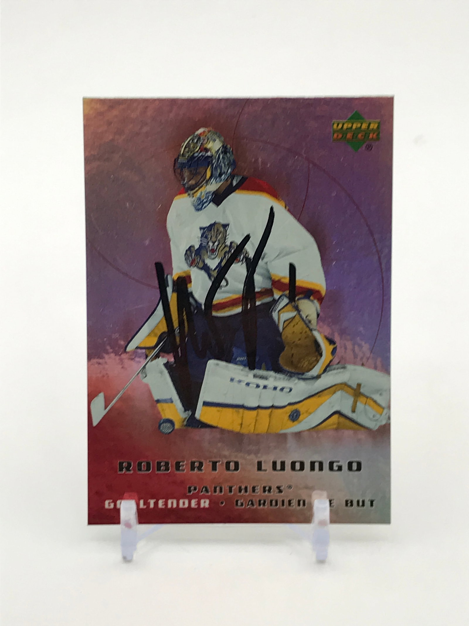 ROBERTO LEONGO SIGNED TRADING CARD: Prices are in Canadian dollars