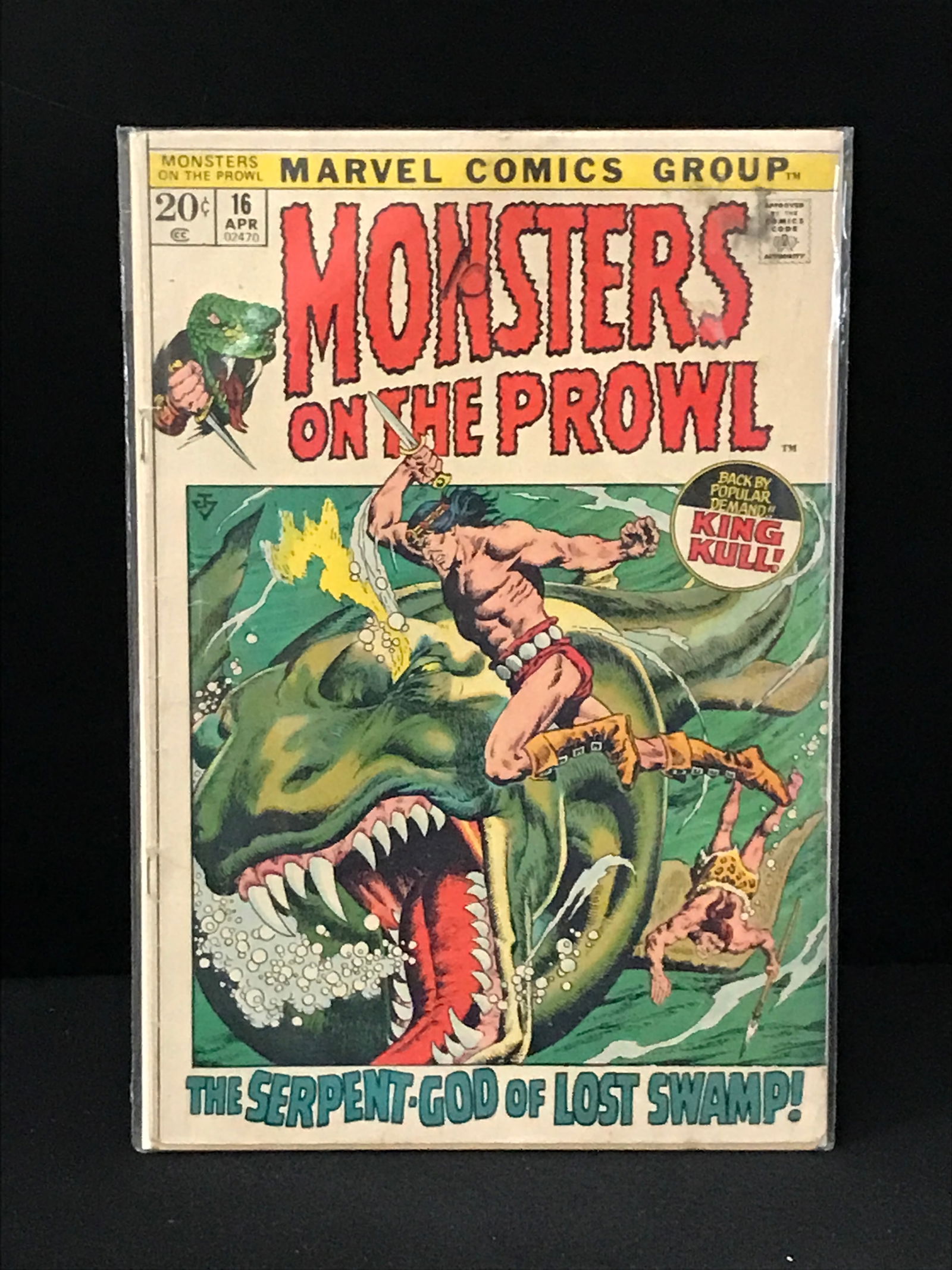 MARVEL COMICS NO.16 MONSTERS ON THE PROWL (1 of 1)