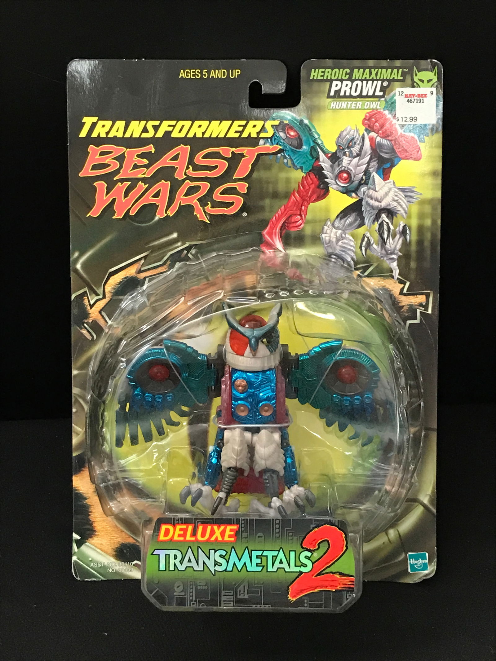 HASBRO TRANSFORMERS BEAST WARS PROWL (1 of 2)