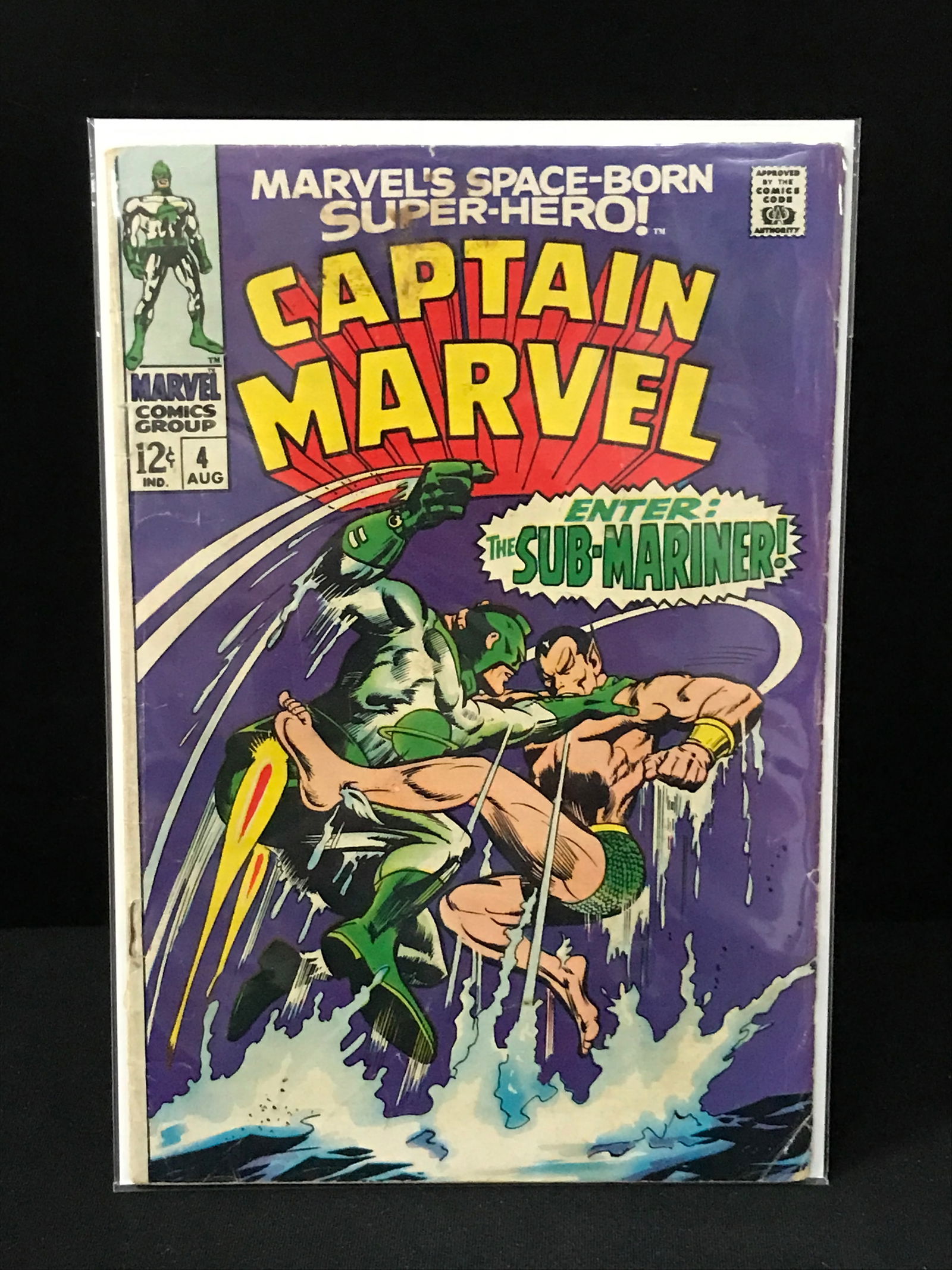 MARVEL COMICS NO.4 CAPTAIN MARVEL (1 of 1)