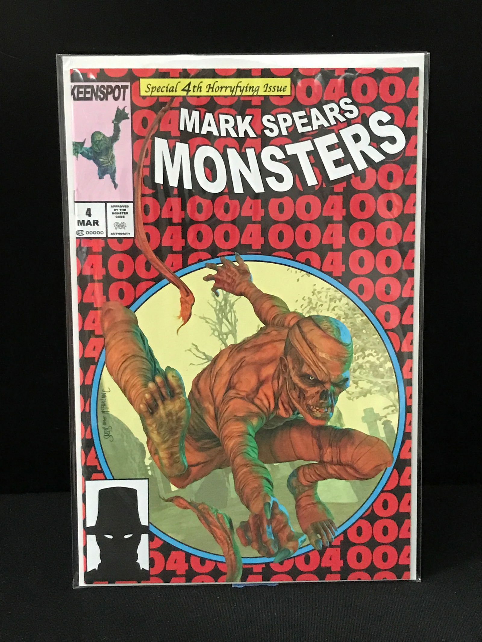 KEENSPOT COMICS NO.4 MARK SPEARS MONSTERS ISSUE (1 of 1)