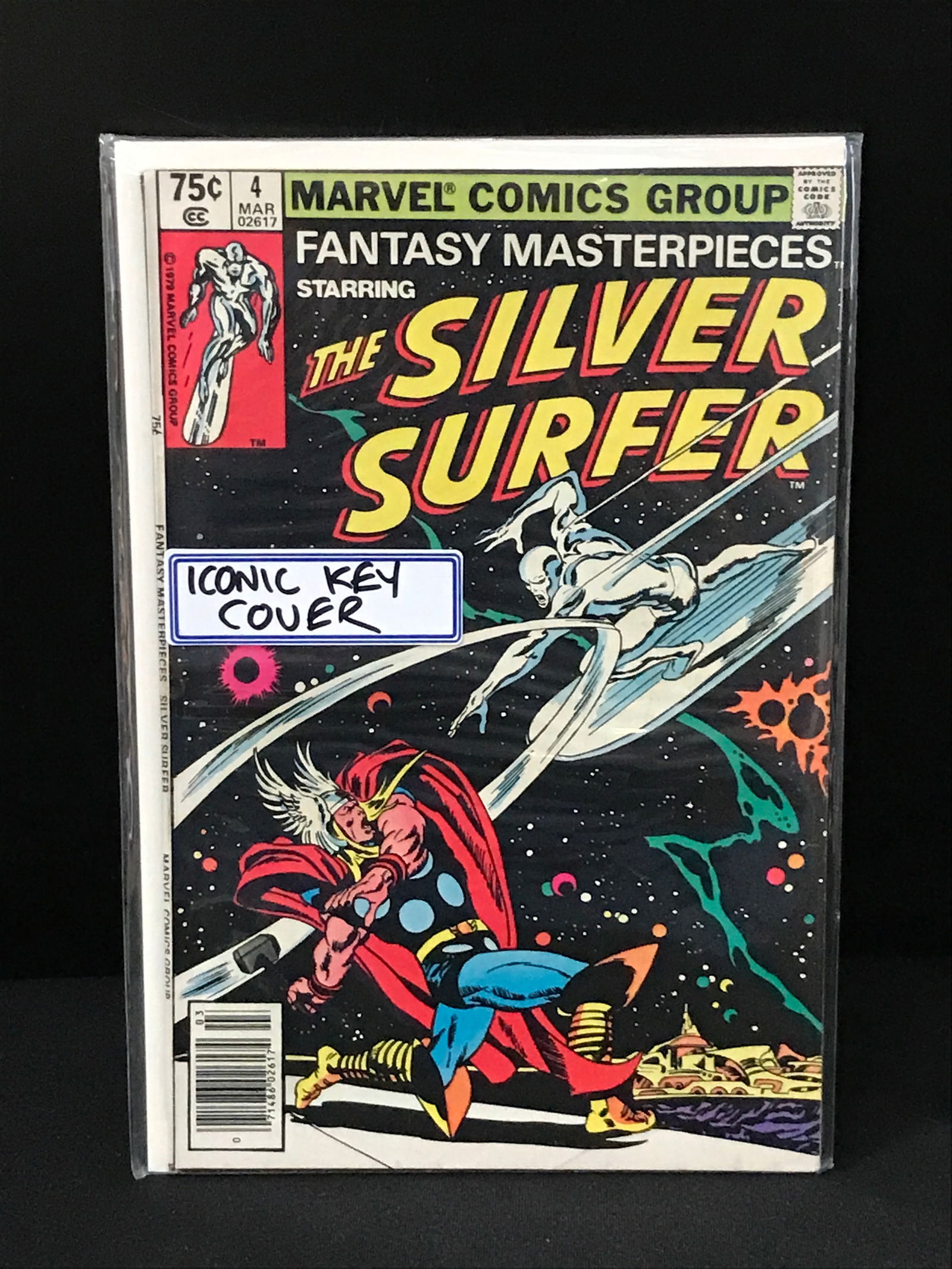 MARVEL COMICS NO.4 THE SILVER  SURFER (1 of 1)