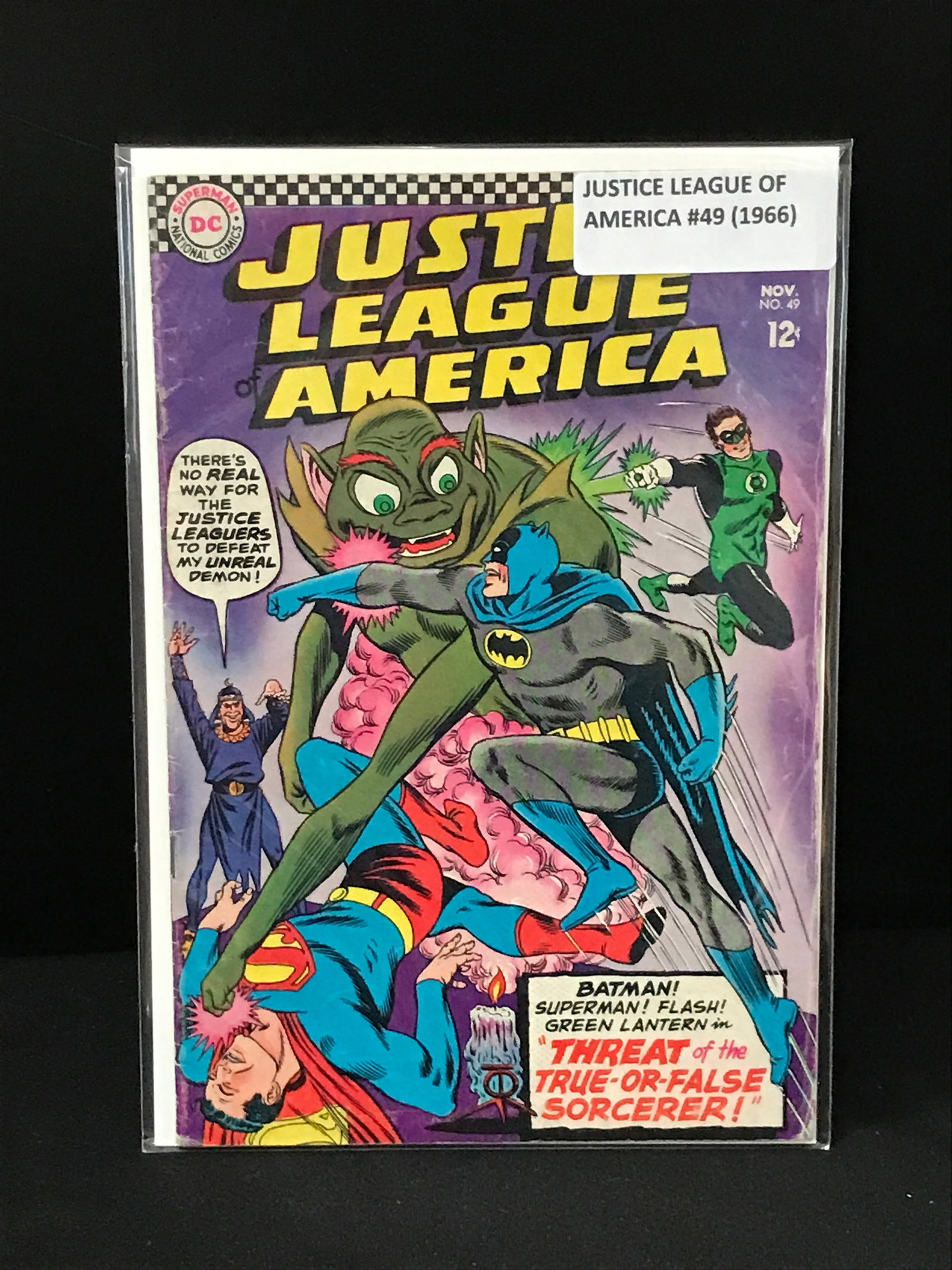 DC COMICS NO.49 JUSTICE LEAGUE OF AMERICA: Prices are in Canadian dollars