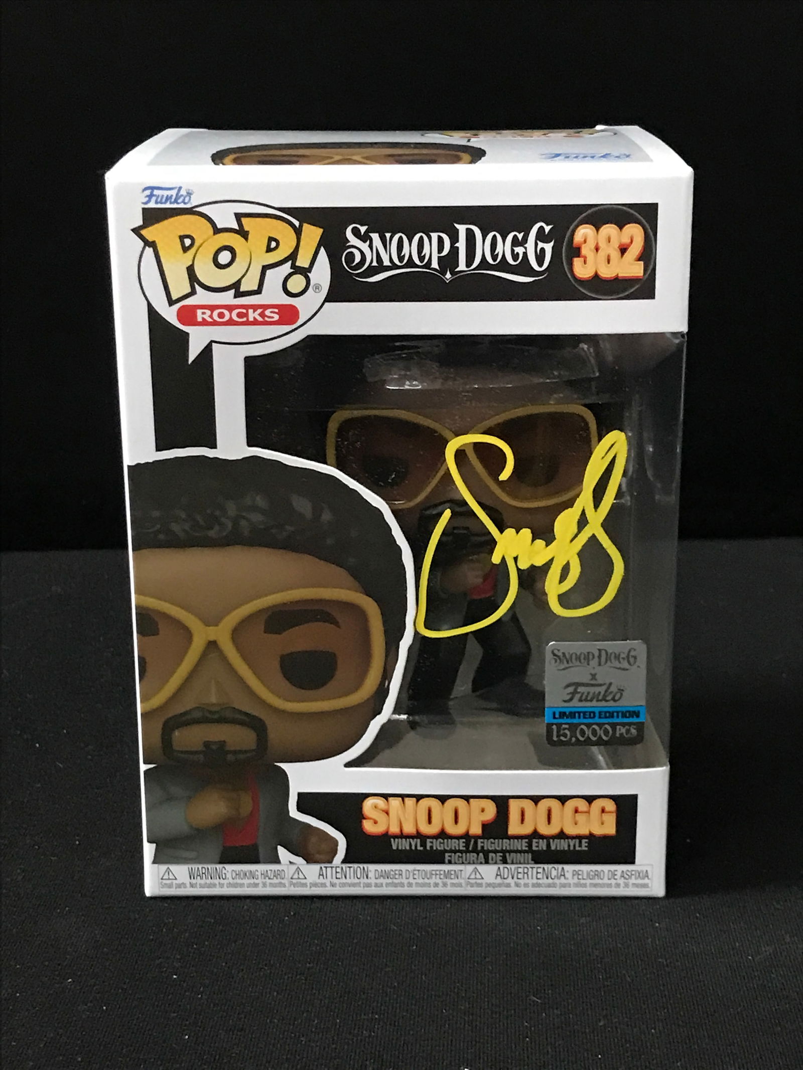 SNOOP DOGG SIGNED FUNKO POP - KB COA (1 of 2)