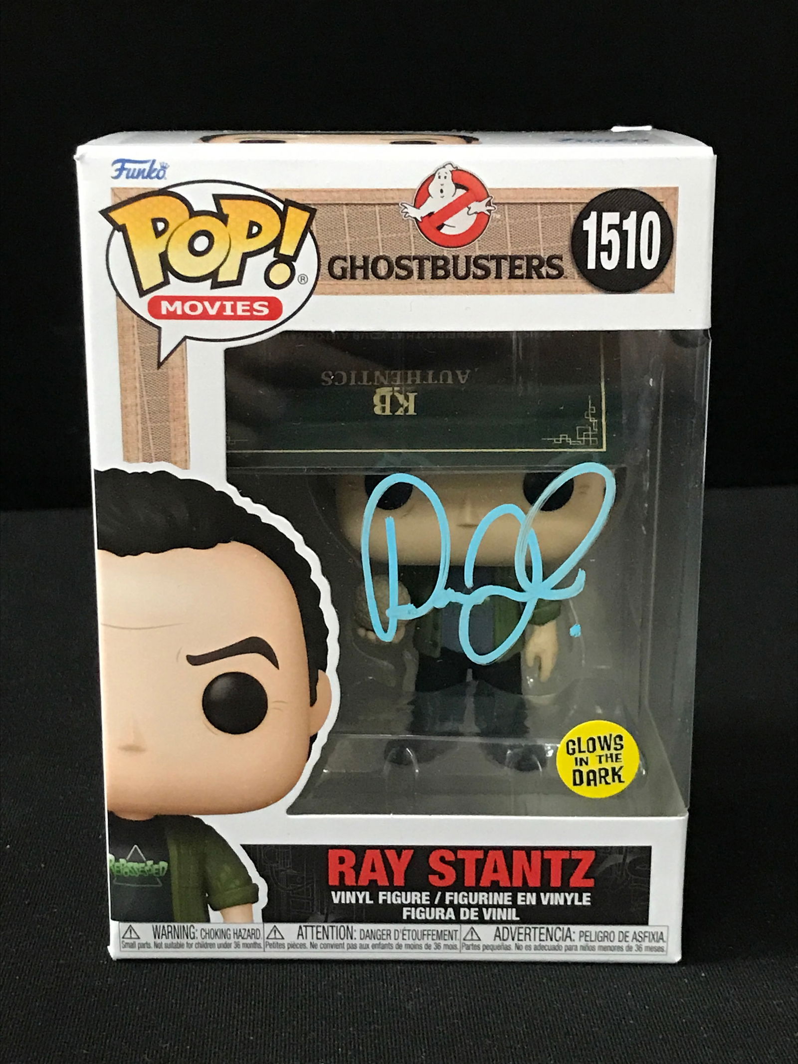 DAN AKROYD SIGNED GHOSTBUSTERS FUNKO POP - KB COA (1 of 2)