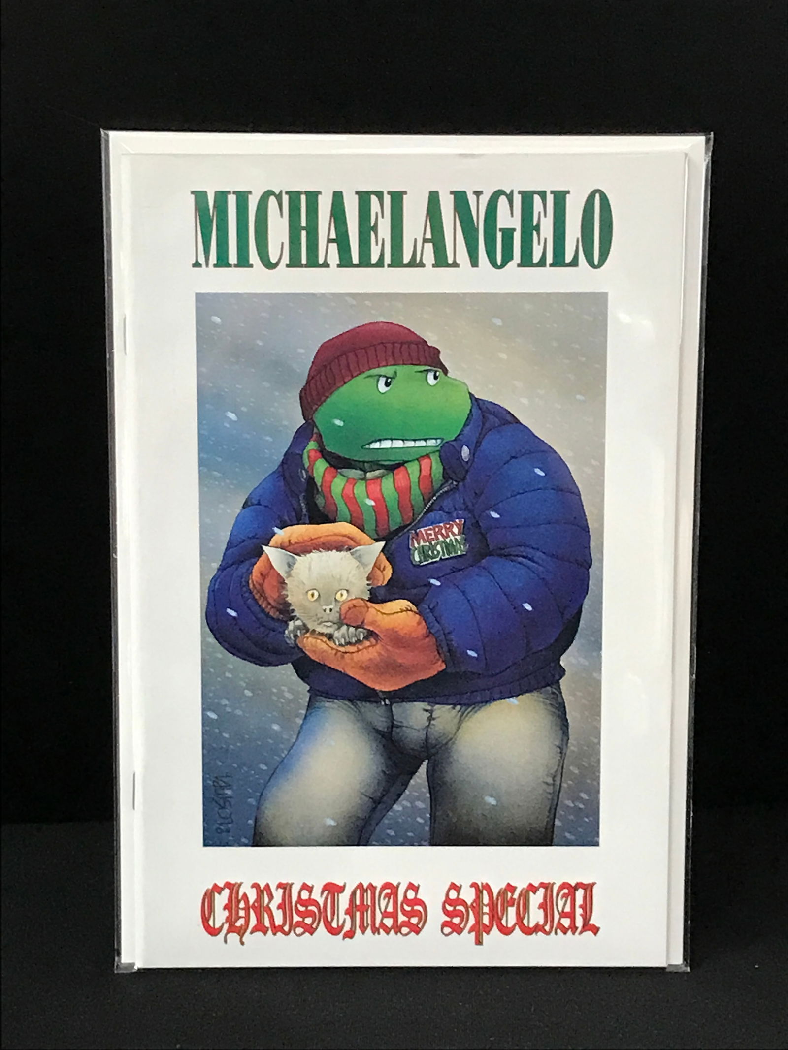 TMNT NO.1 MICHAELANGELO CHRISTMAS SPECIAL (1 of 1)