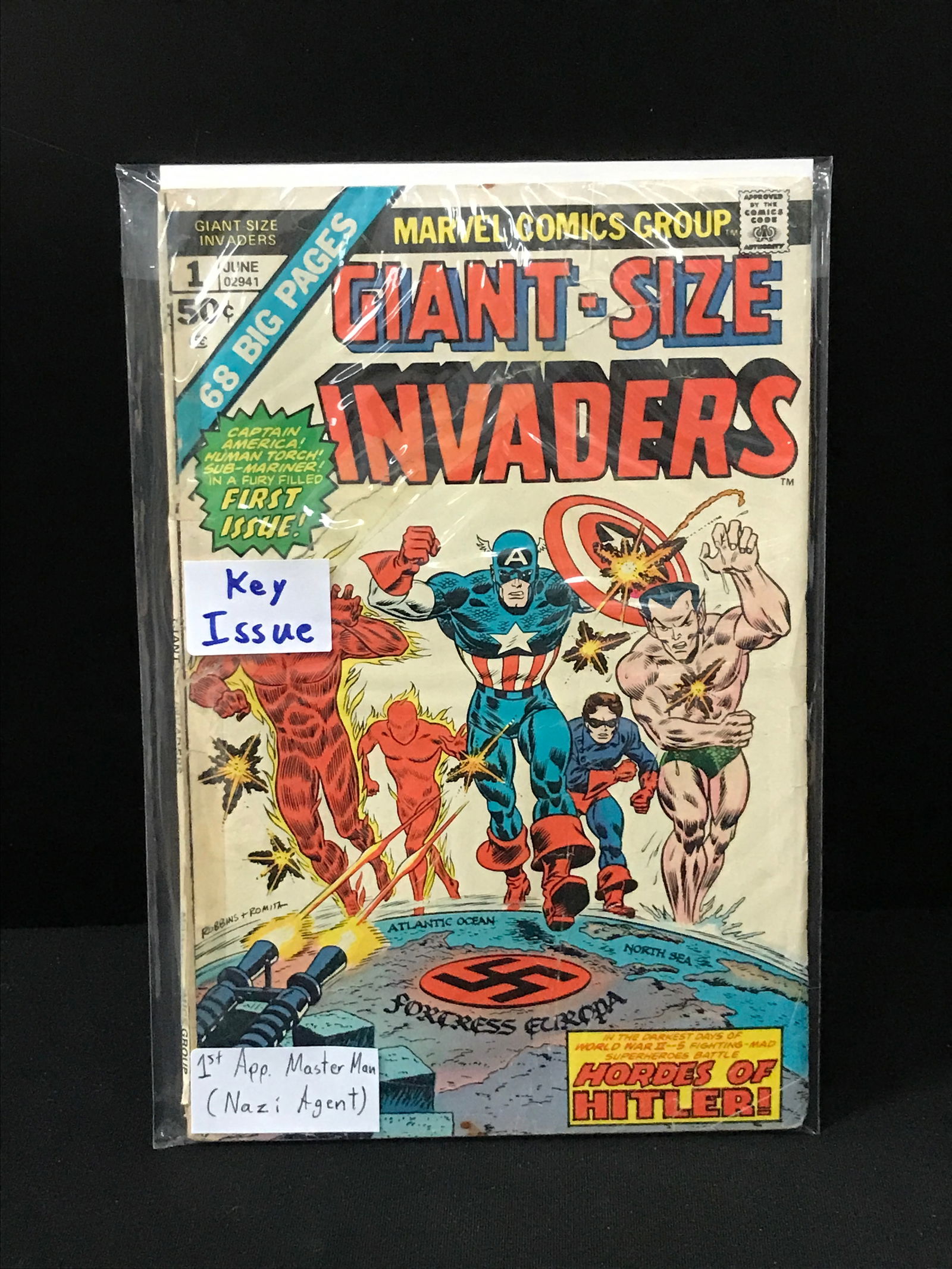 MARVEL COMICS NO.1 GIANT-SIZE INVADERS (1 of 1)