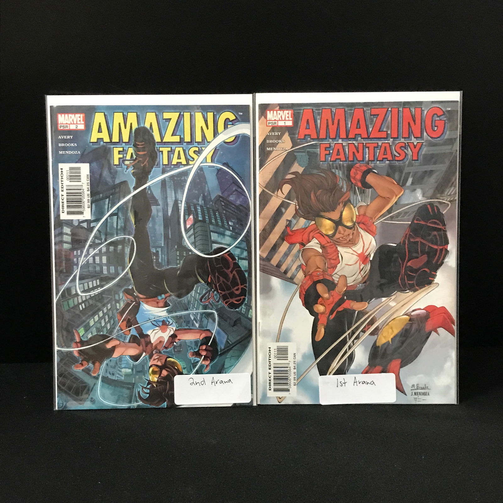 LOT OF 2 AMAZING FANTASY COMICS #1 AND #2 - MARVEL COMICS (1 of 1)