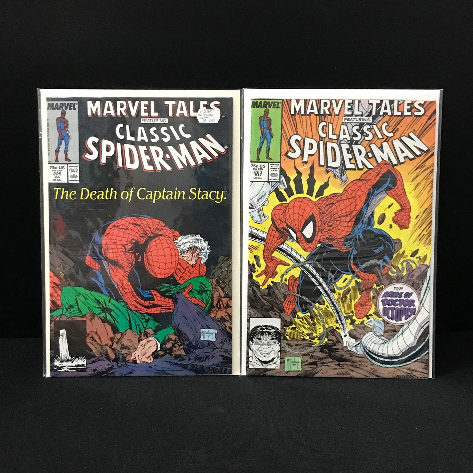 MARVEL COMICS CLASSIC SPIDER-MAN COMIC LOT (TODD MCFARLANE HIGH GRADE) (1 of 1)