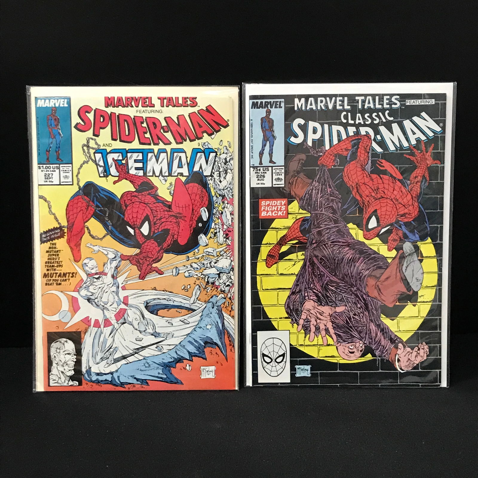 MARVEL COMICS CLASSIC SPIDER-MAN COMIC LOT (TODD MCFARLANE HIGH GRADE) (1 of 1)