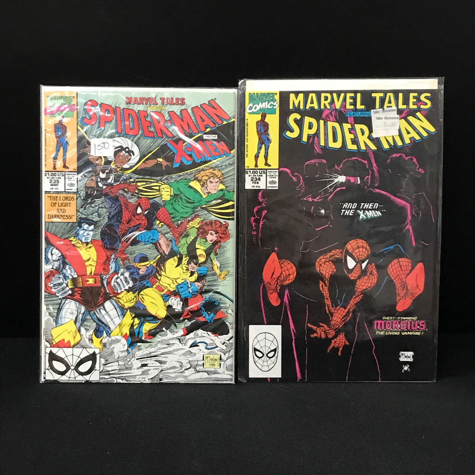MARVEL COMICS CLASSIC SPIDER-MAN COMIC LOT (TODD MCFARLANE HIGH GRADE): Prices are in Canadian Dollars
