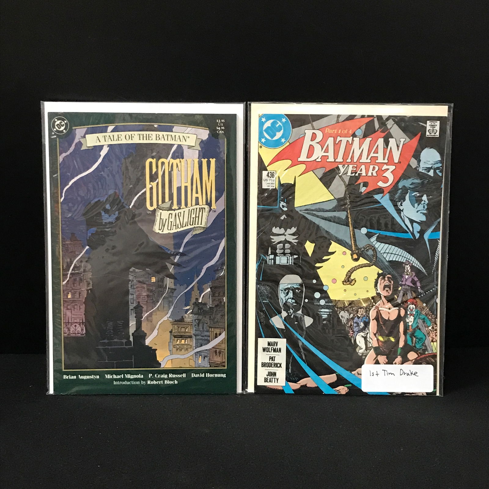 DC COMICS BATMAN COMIC BOOK LOT (1ST APP TIM DRAKE) (1 of 1)