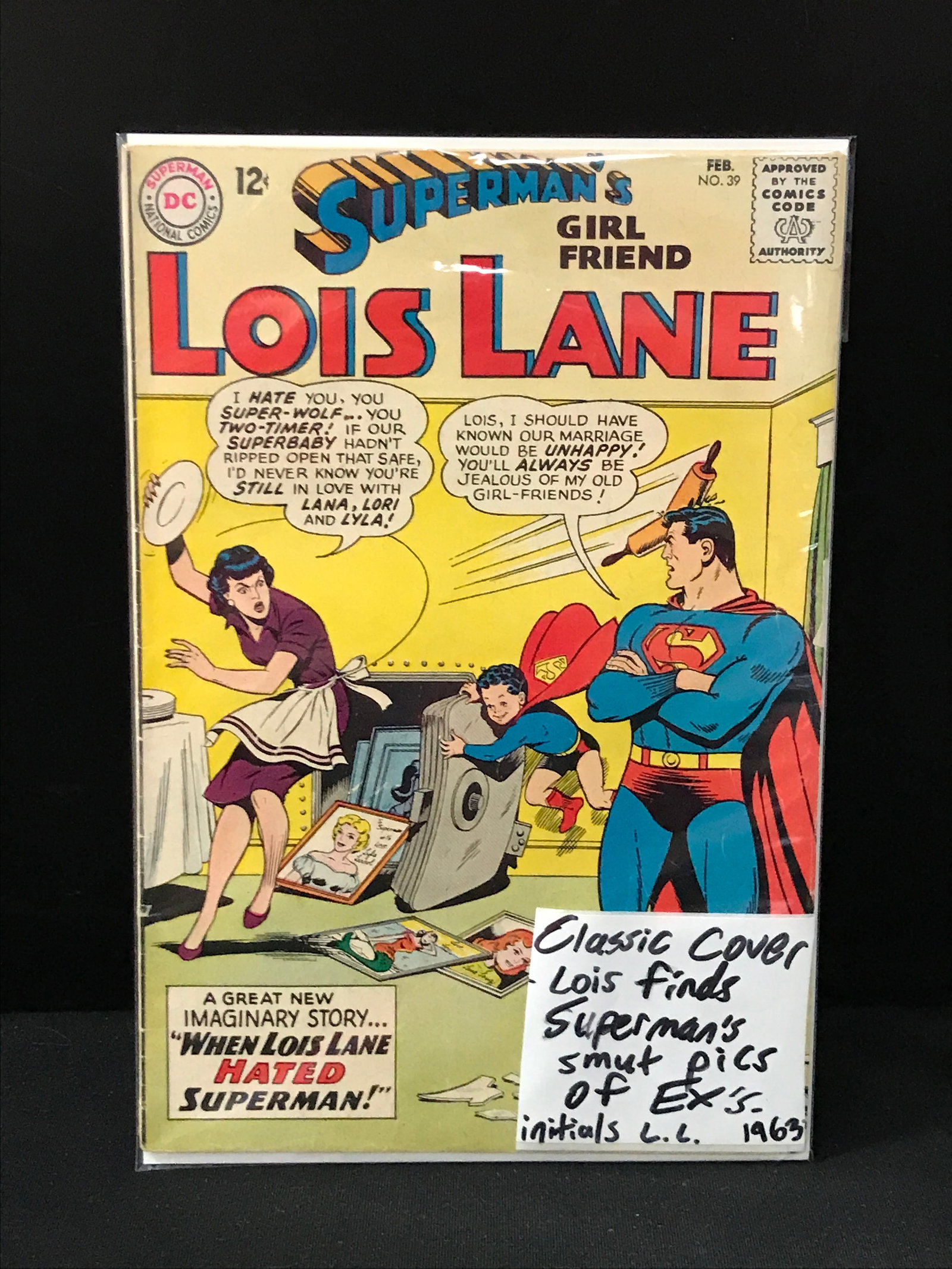 DC COMICS NO.39 SUPERMANS GIRLFRIEND LOIS LANE: Prices are in Canadian dollars