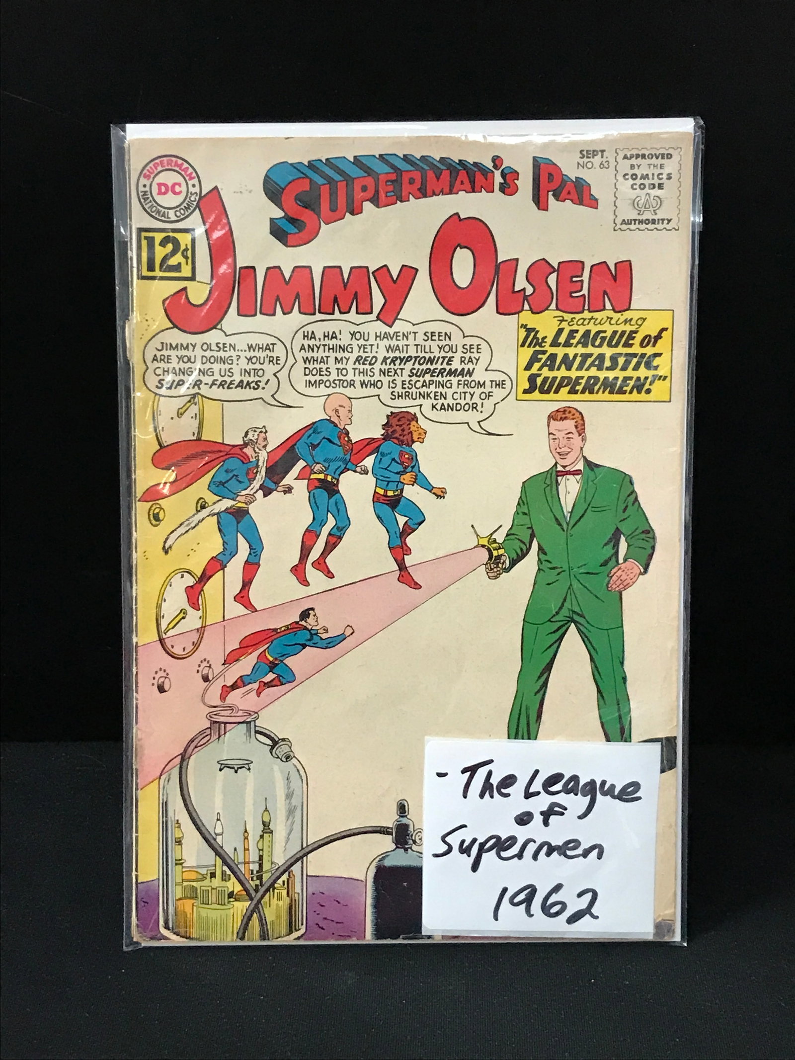 DC COMICS NO.63 SUPERMANS PAL JIMMY OLSEN: Prices are in Canadian dollars