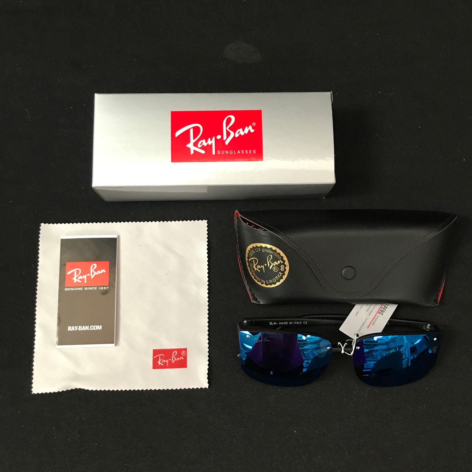 BRAND NEW RAY-BANS WITH CASE AND BOX: Prices are in Canadian dollars