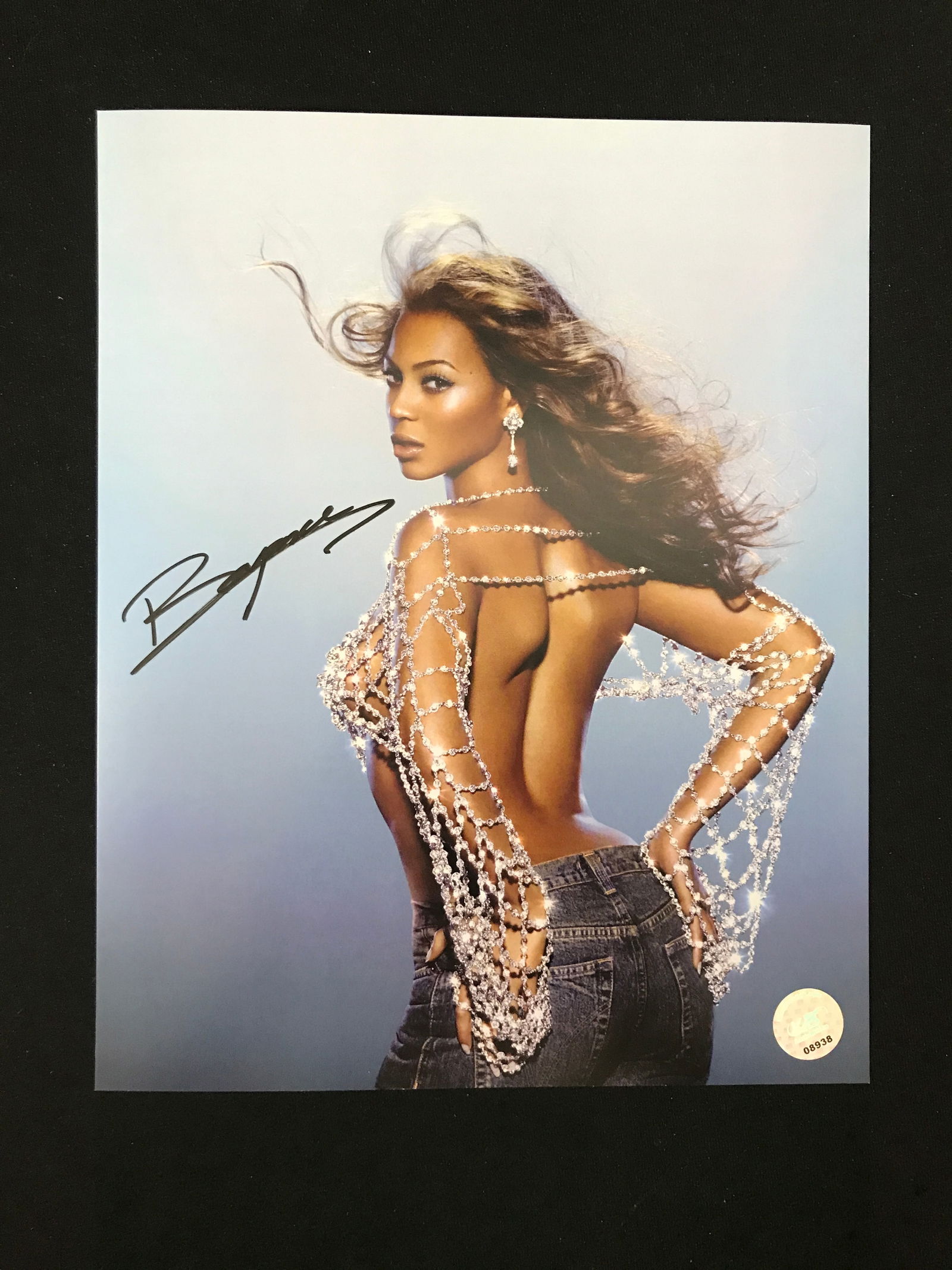 BEYONCE SIGNED 8X10 PHOTO KB AUTHENTICS COA (1 of 1)