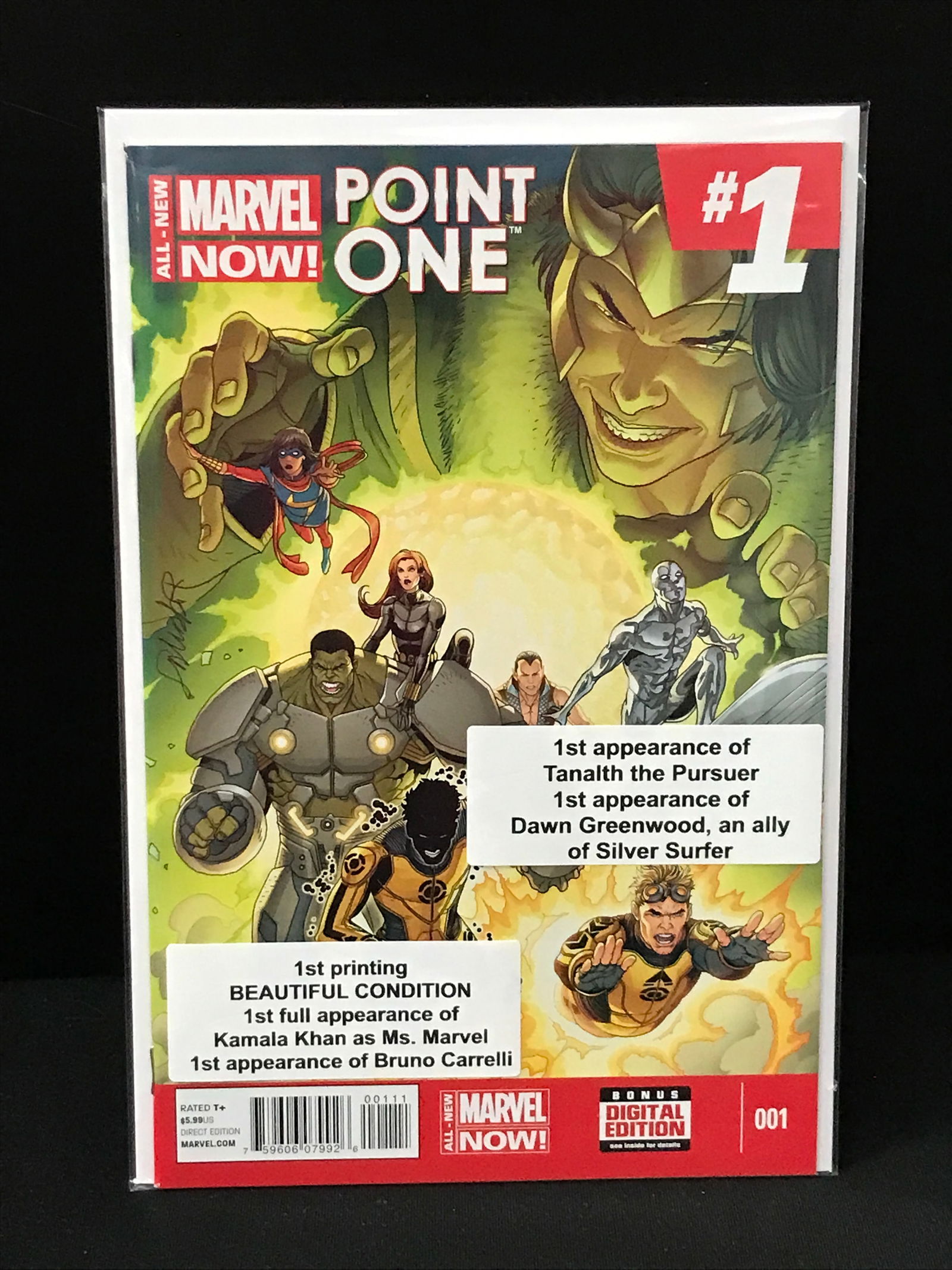 MARVEL COMICS NO.1 POINT ONE (1 of 1)
