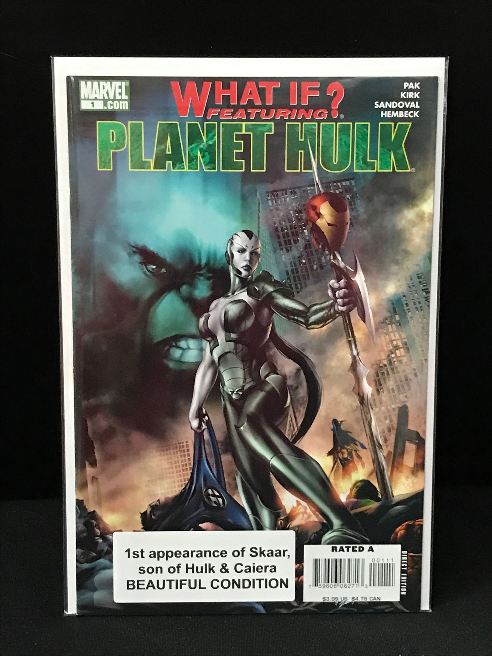 MARVEL COMICS NO.1 WHAT IF? FEAT PLANET HULK (1 of 1)