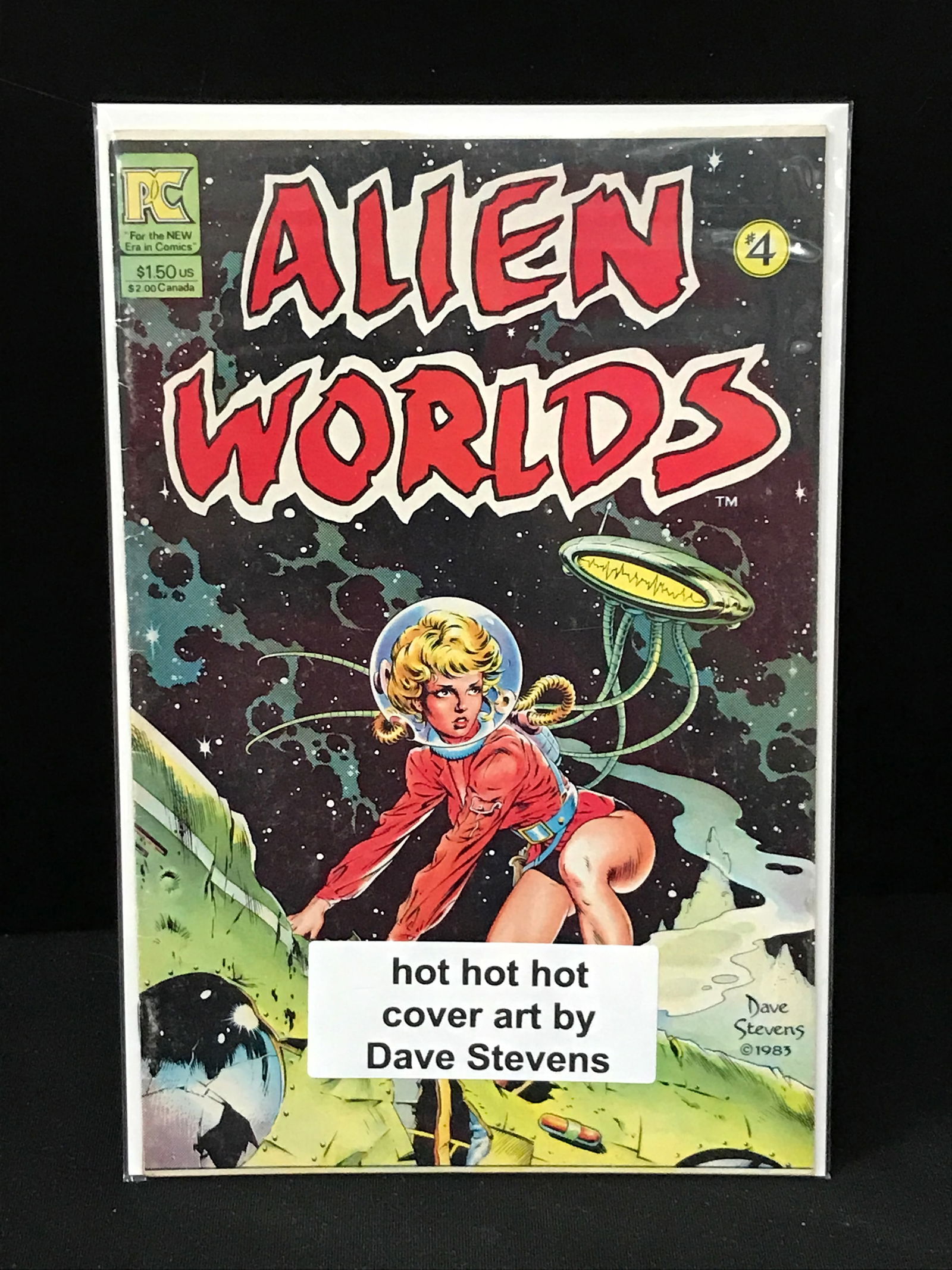 PC COMICS NO.4 ALIEN WORLDS (1 of 1)