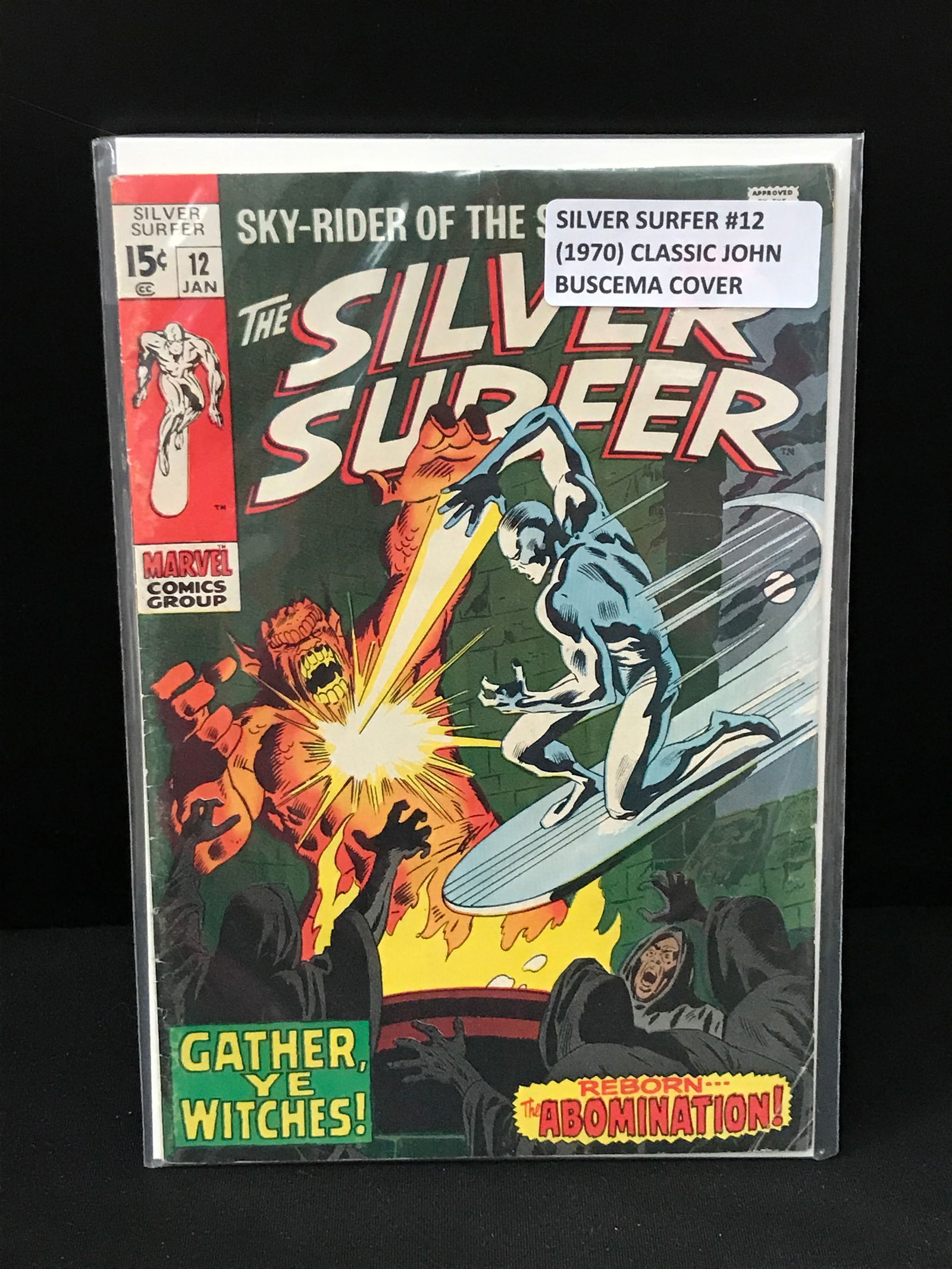MARVEL COMICS NO.12 THE SILVER SURFER (1 of 1)