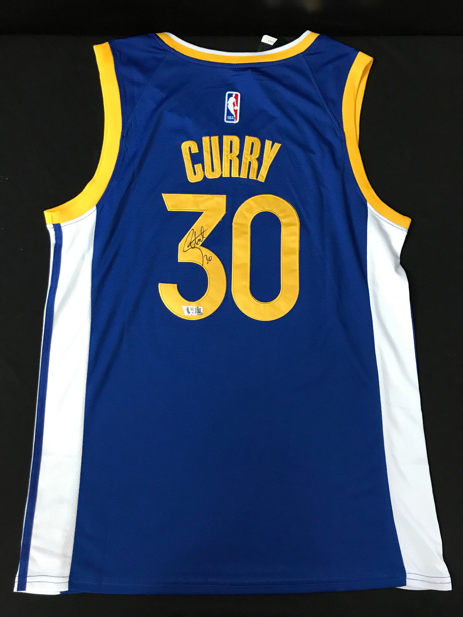 STEPHEN CURRY SIGNED GOLDEN STATE WARRIORS JERSEY - ACE COA (1 of 3)