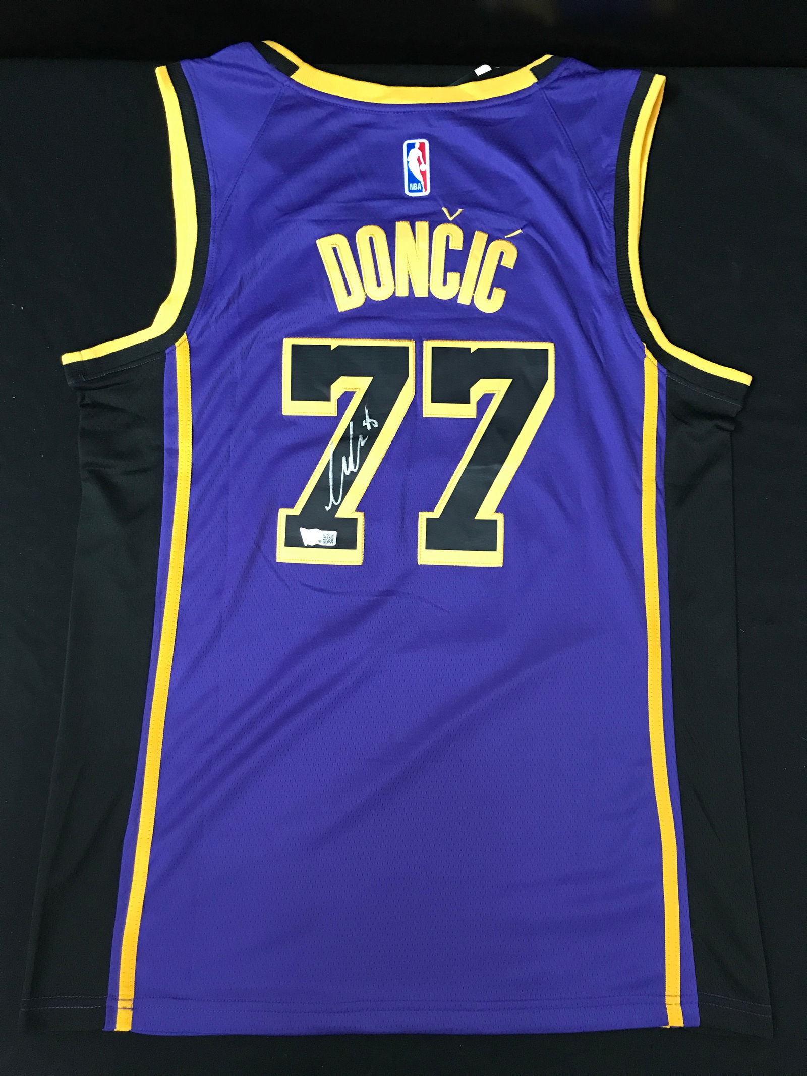 LUKA DONCIC SIGNED LOS ANGELES LAKERS JERSEY - ACE COA (1 of 3)