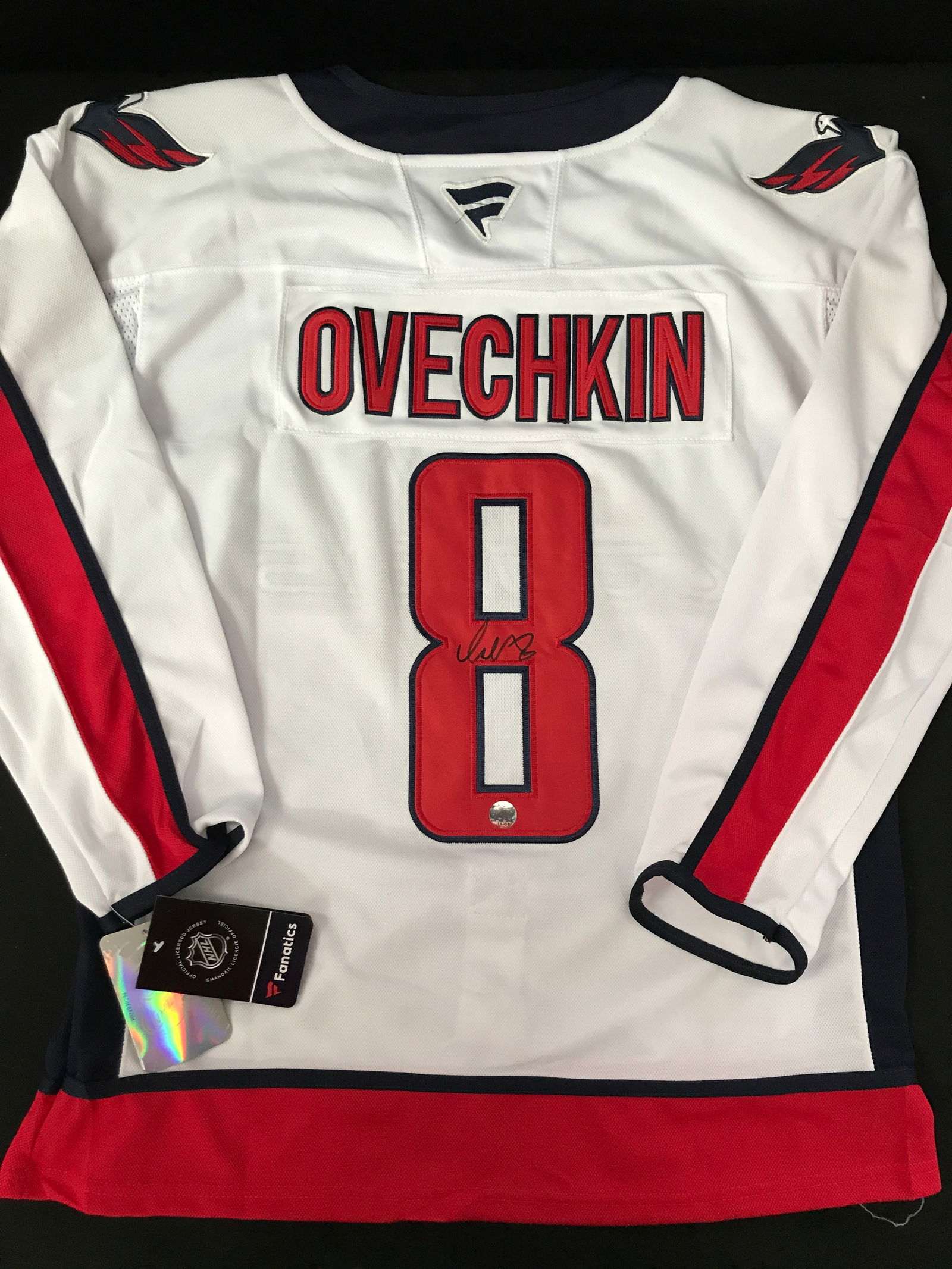 ALEXANDER OVECHKIN SIGNED WASHINGTON CAPITALS  JERSEY KB AUTHENTICS (1 of 3)