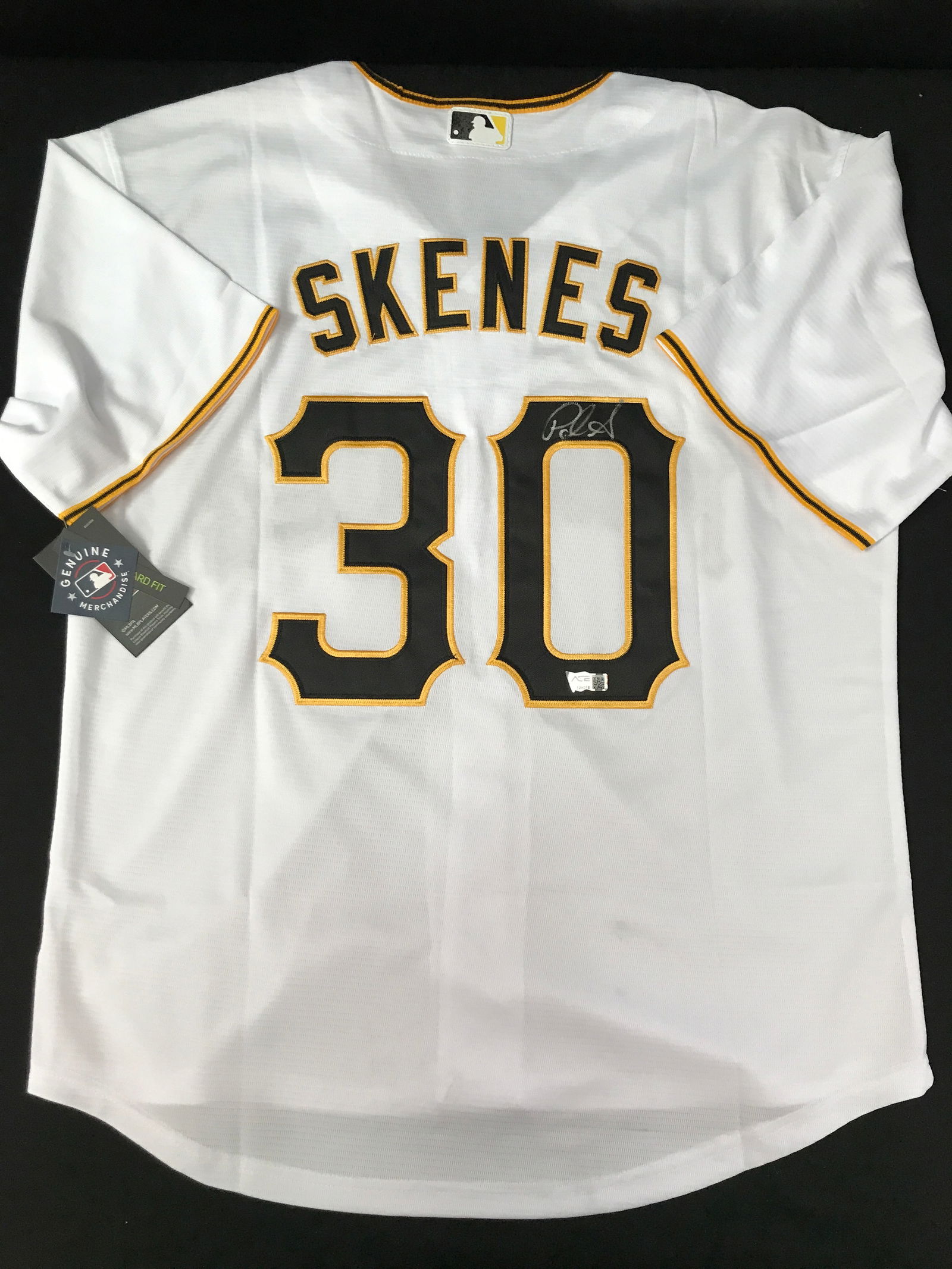 PAUL SKENES SIGNED PITTSBURGH PIRATES JERSEY - ACE COA (1 of 3)