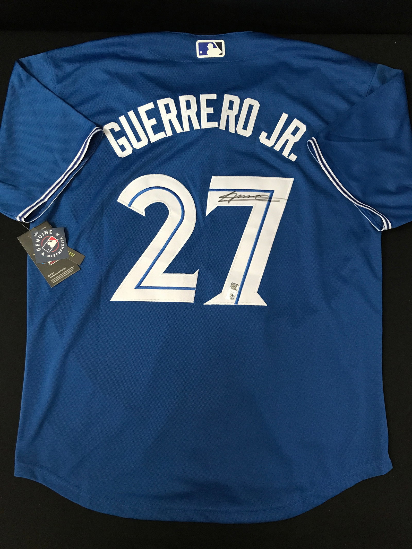 VALDIMIR GUERRERO SIGNED TORONTO BLUE JAYS JERSEY - ACE COA: Prices are in Canadian dollars