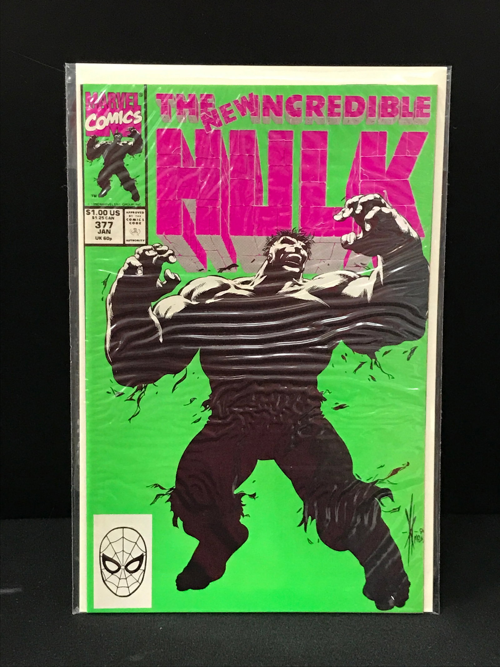 MARVEL COMICS NO.377 THE NEW INCREDIBLE HULK: Prices are in Canadian dollars