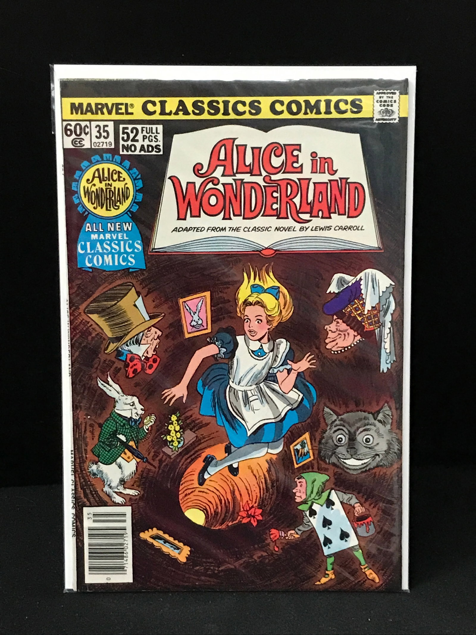 MARVEL COMICS NO.35 ALICE IN WONDERLAND: Prices are in Canadian dollars