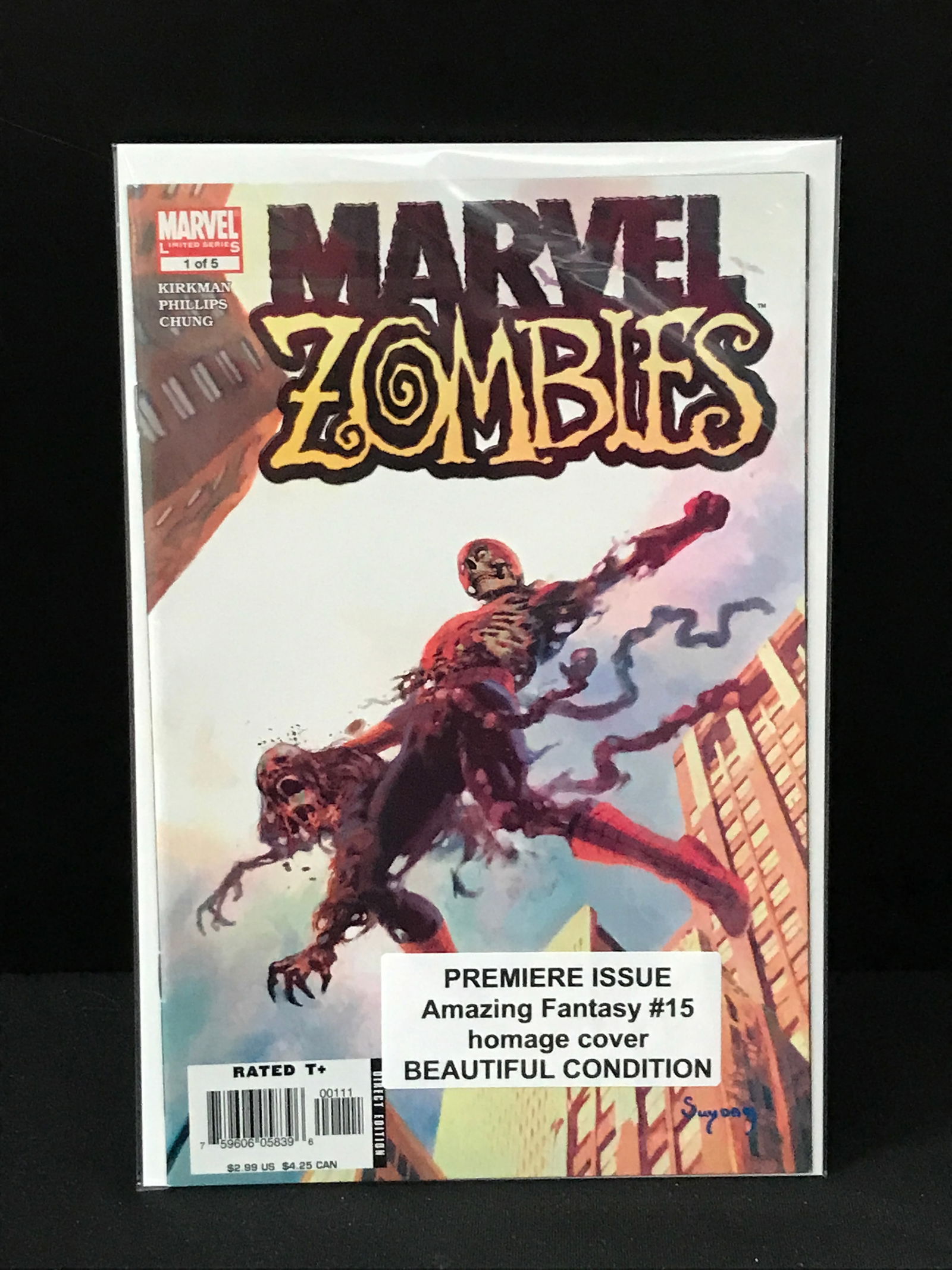 MARVEL COMICS NO.1 MARVEL ZOMBIES (1 of 1)