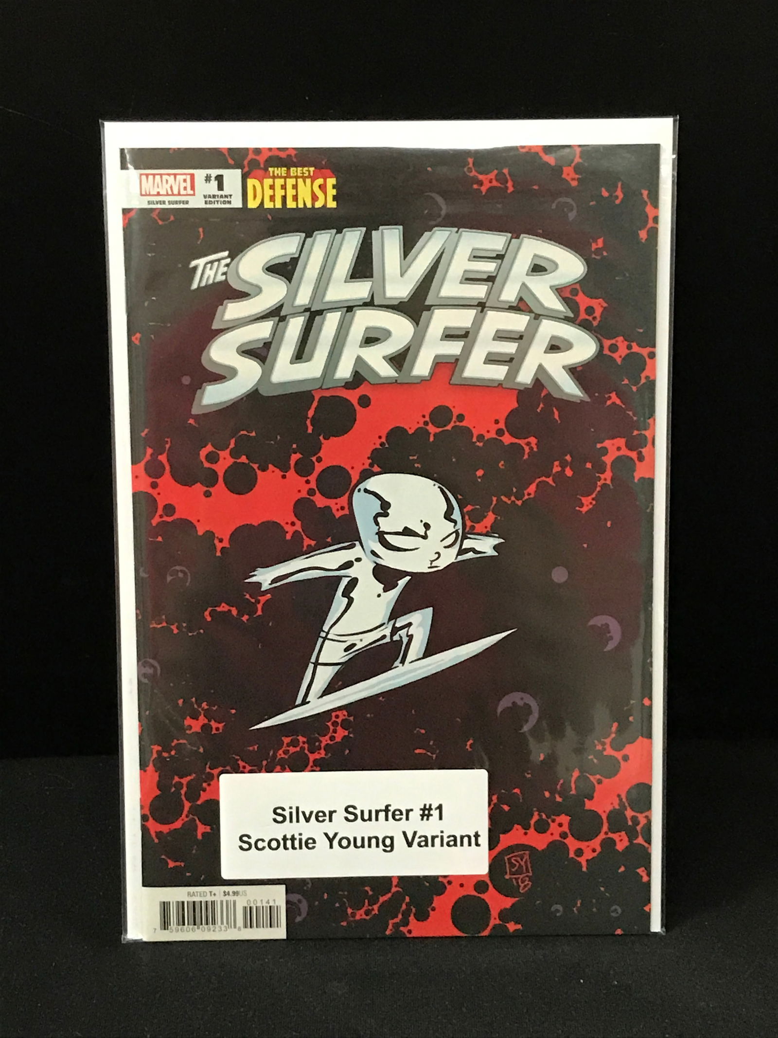 MARVEL COMICS NO.1 THE SILVER SURFER (SCOTTIE YOUNG VARIANT) (1 of 1)