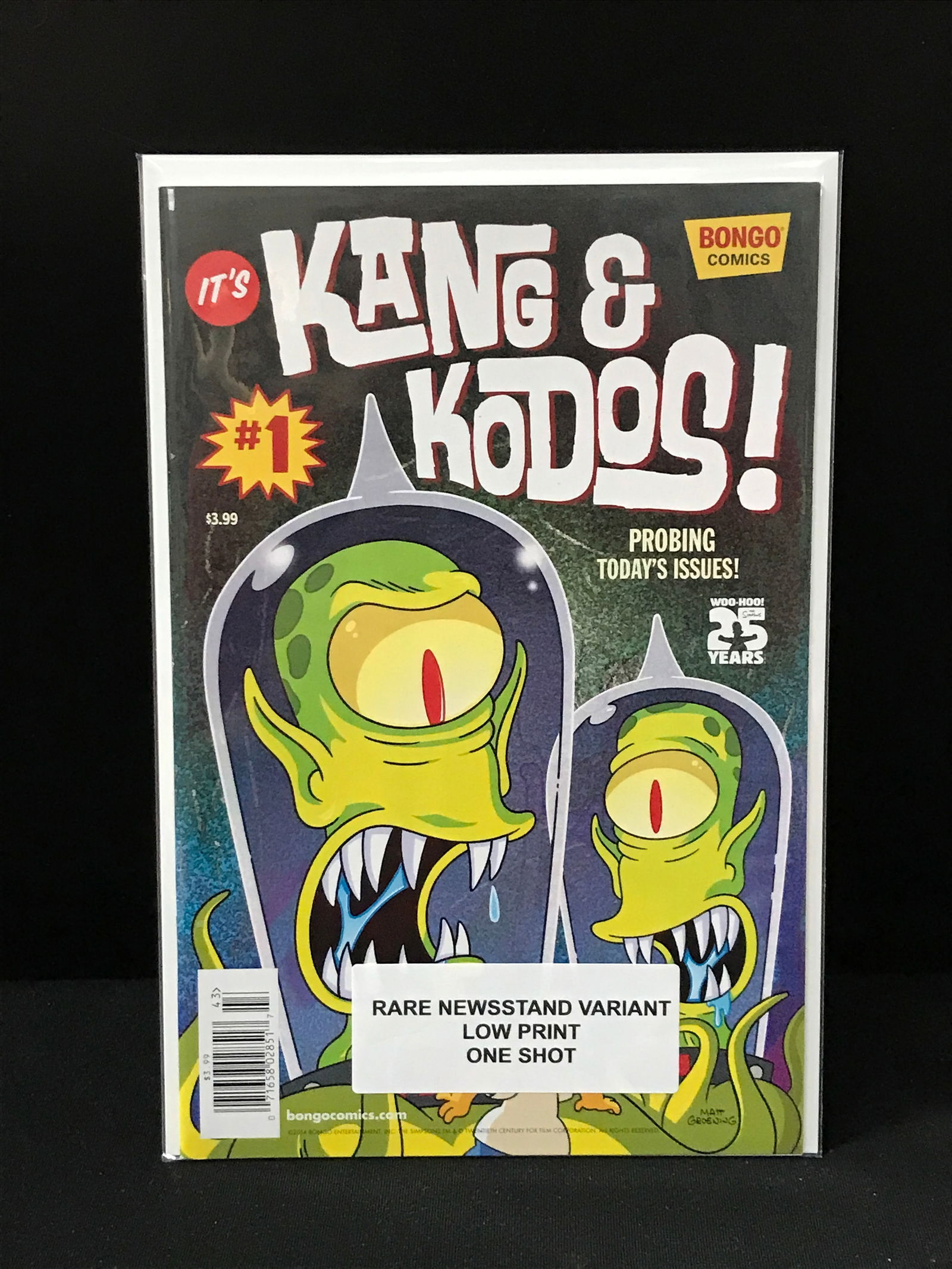 BONGO COMICS NO.1 KANG AND KODOS! (1 of 1)