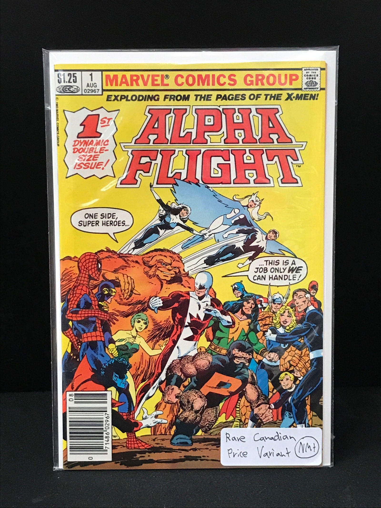 MARVEL COMICS NO.1 ALPHA FLIGHT (1 of 1)