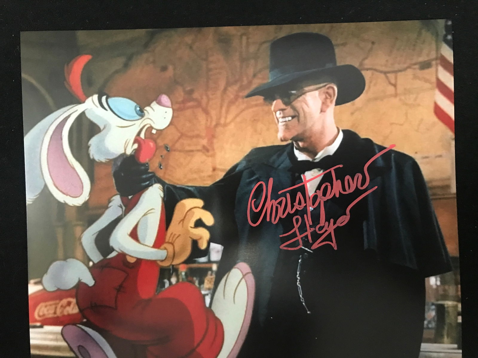 CHRISTOPHER LLOYD SIGNED 8X10 PHOTO WWOC COA (1 of 2)