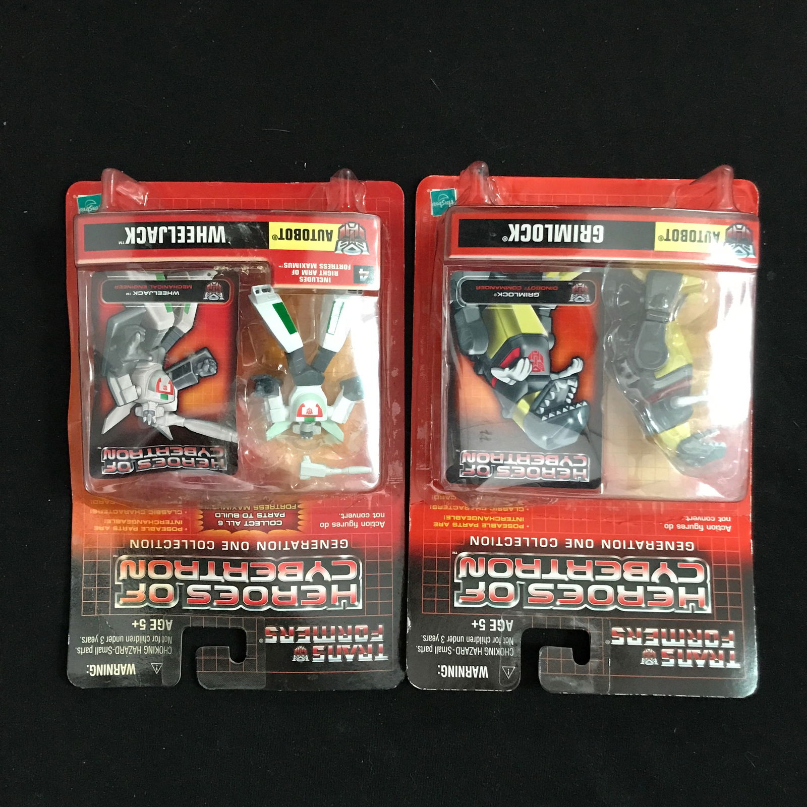 LOT OF 2 HEROES OF CYBERTRON ACTION FIGURES - NEW IN BOX (1 of 1)