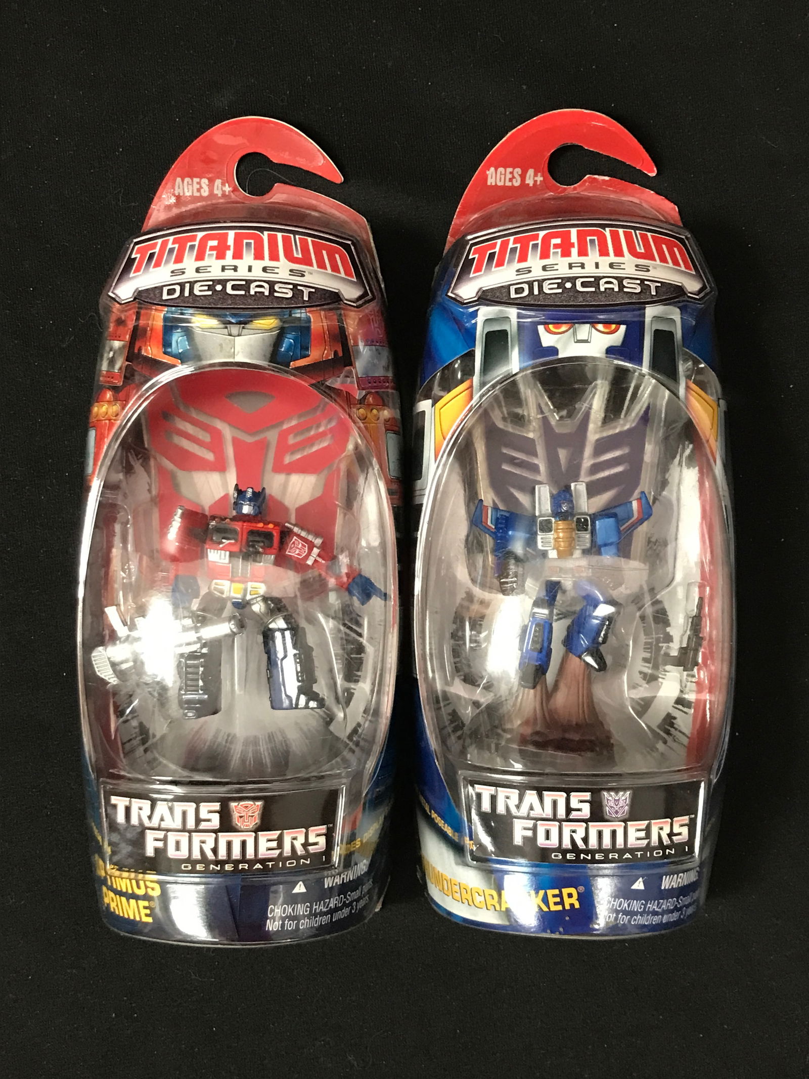 LOT OF 2 TRANSFORMERS TITANIUM SERIES ACTION FIGURES (1 of 1)